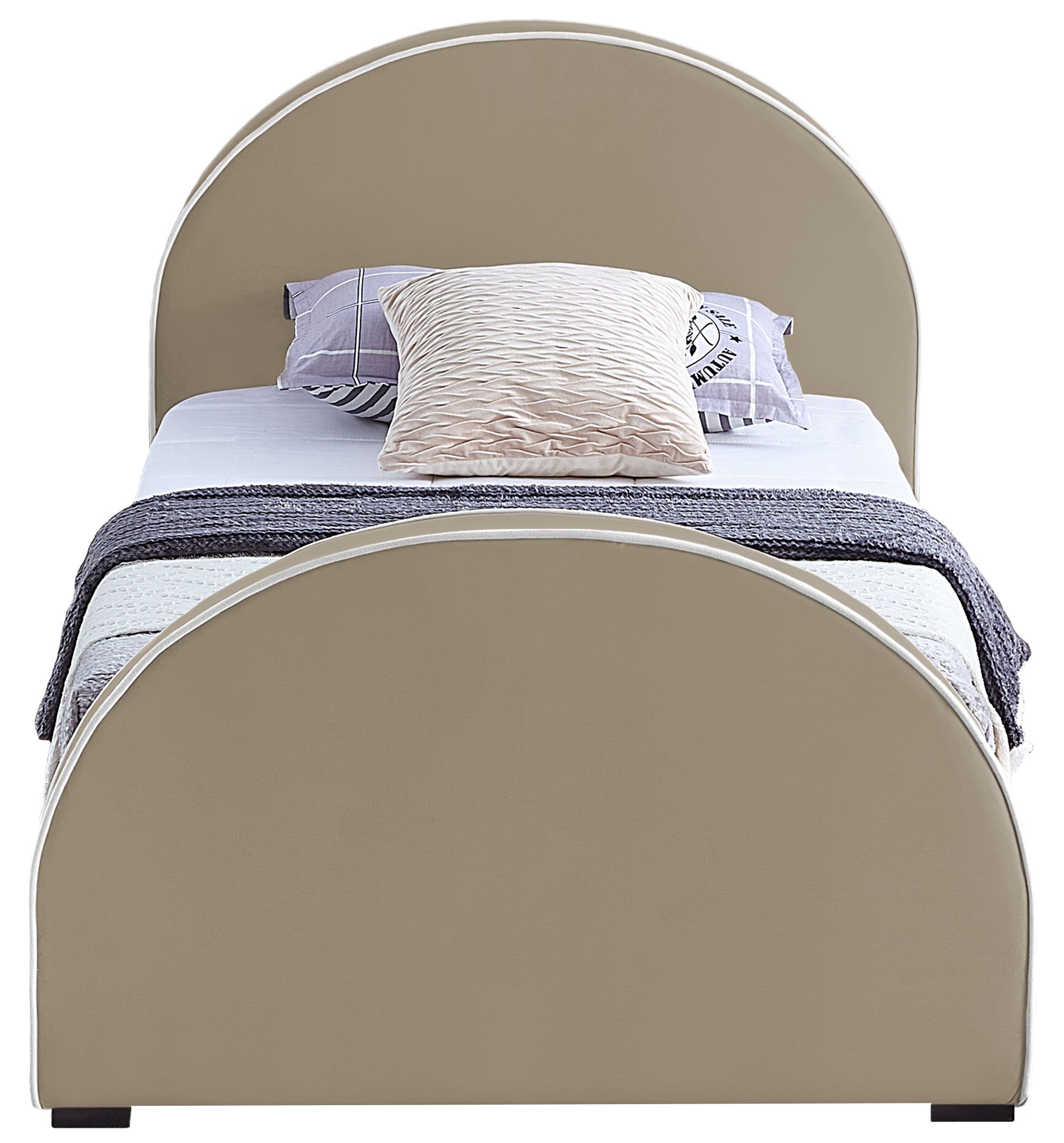 Brody Velvet Twin Size Bed