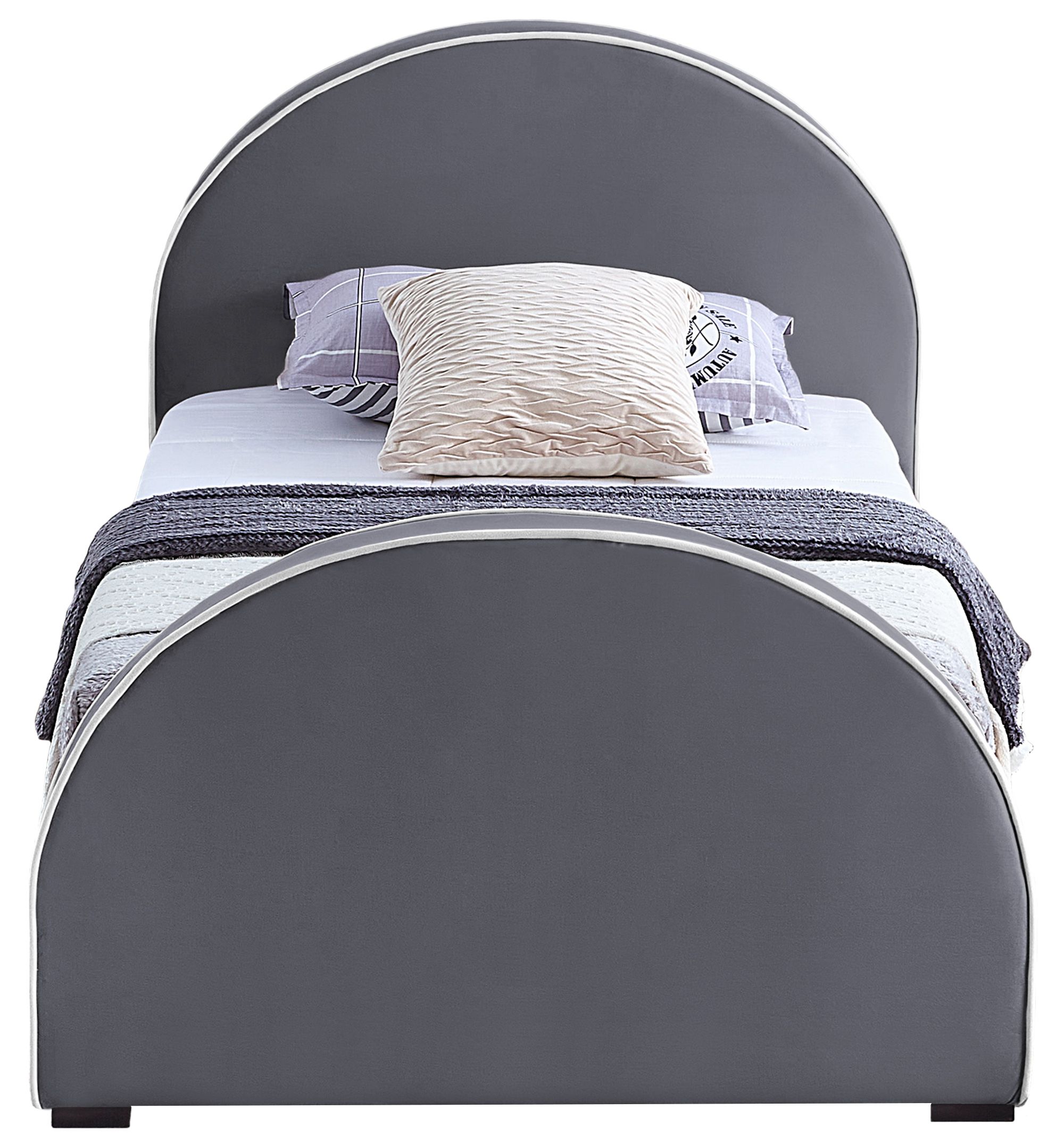 Brody Velvet Twin Size Bed