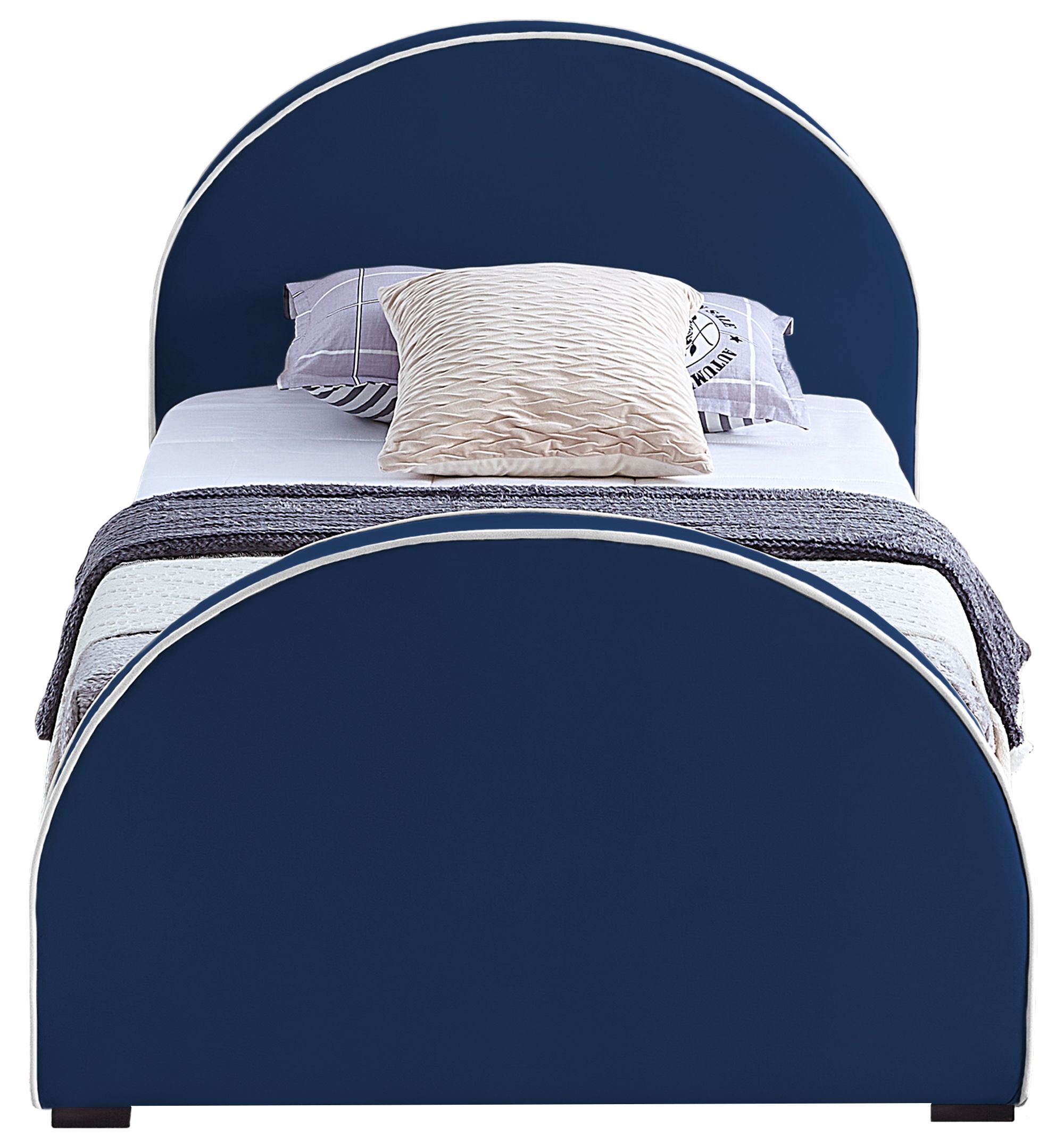 Brody Velvet Twin Size Bed