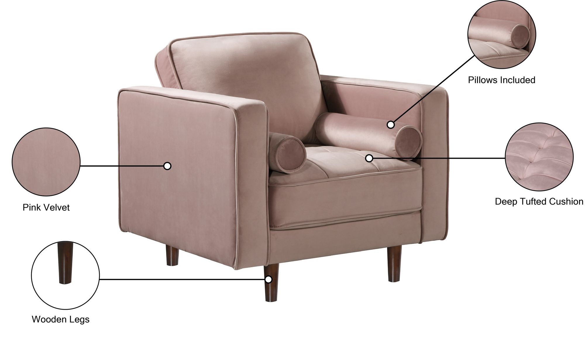 Emily Velvet Chair