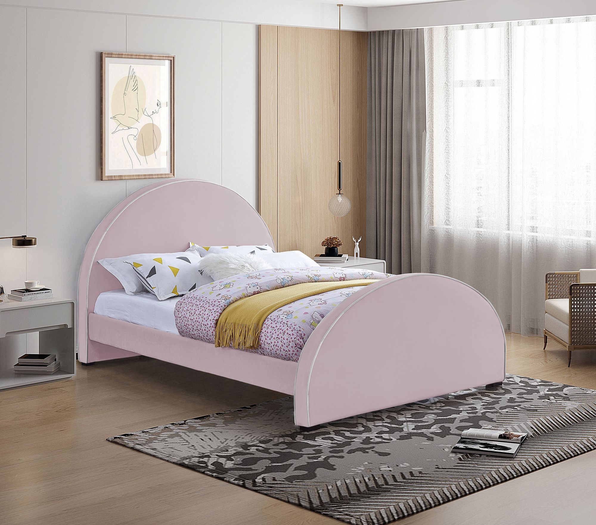Brody Velvet Bed