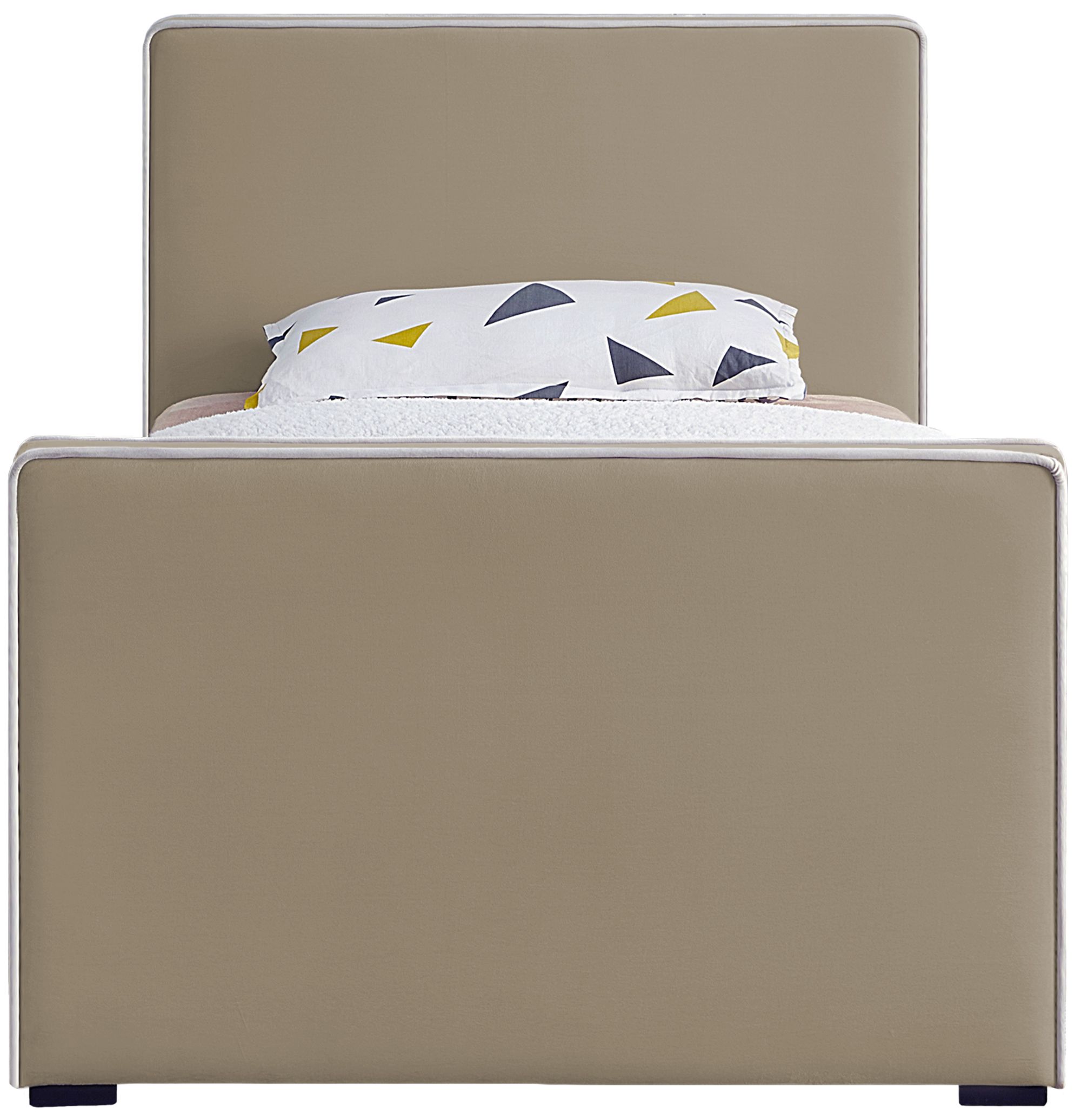 Dillard Velvet Twin Size Bed