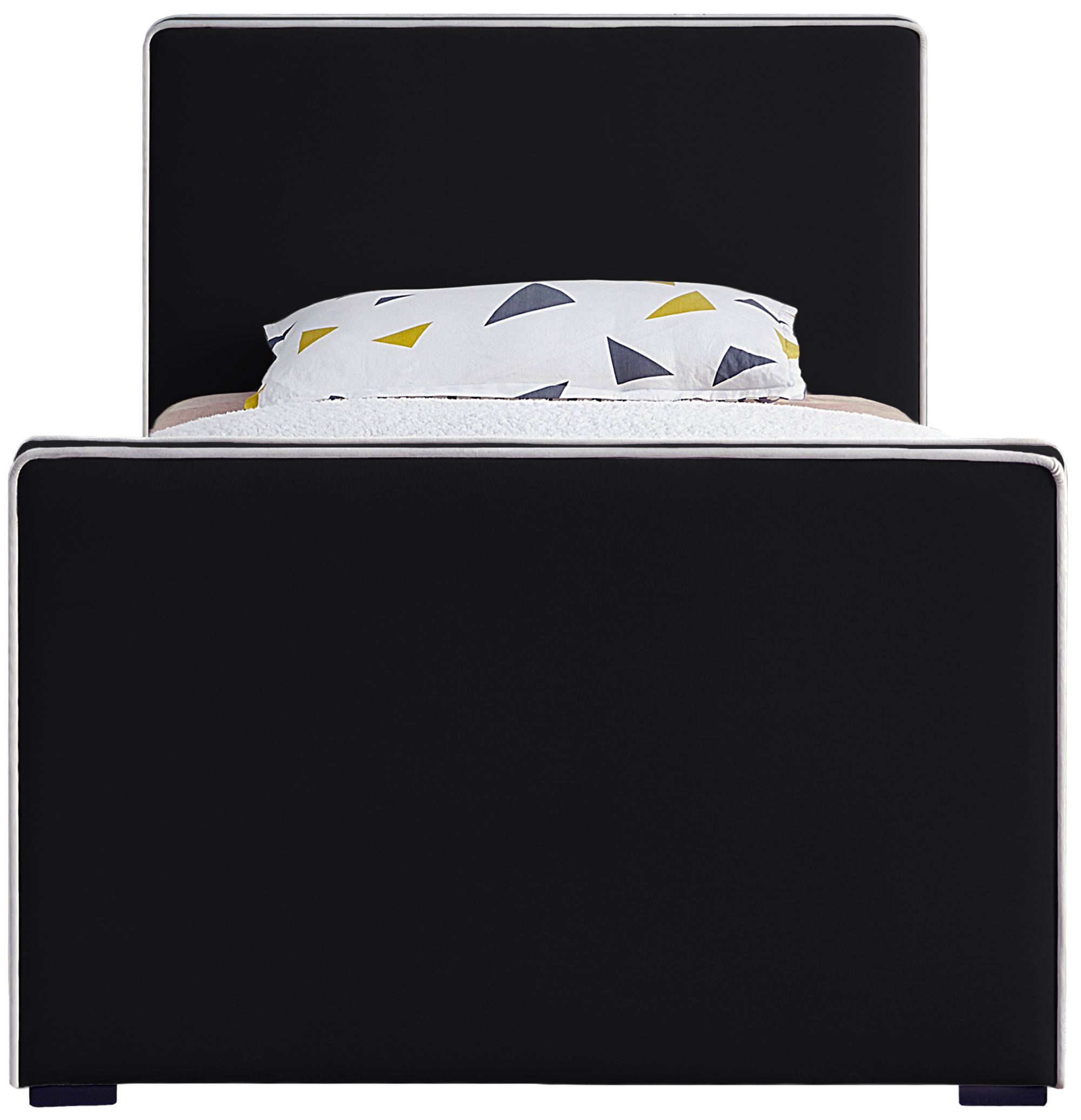 Dillard Velvet Twin Size Bed