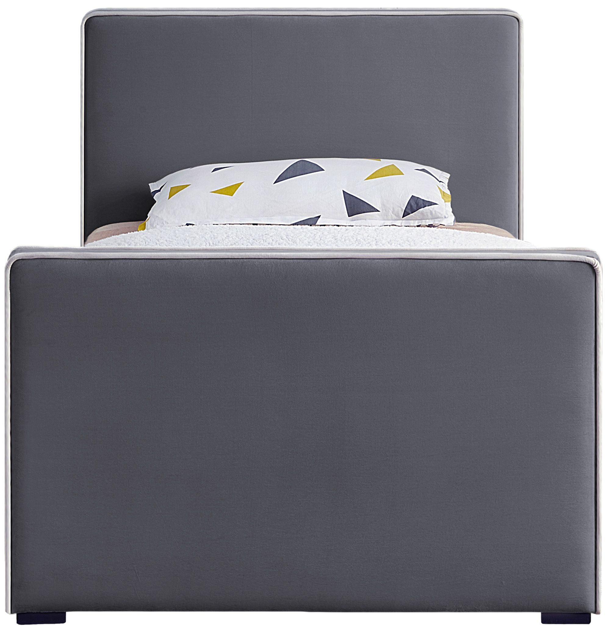 Dillard Velvet Twin Size Bed