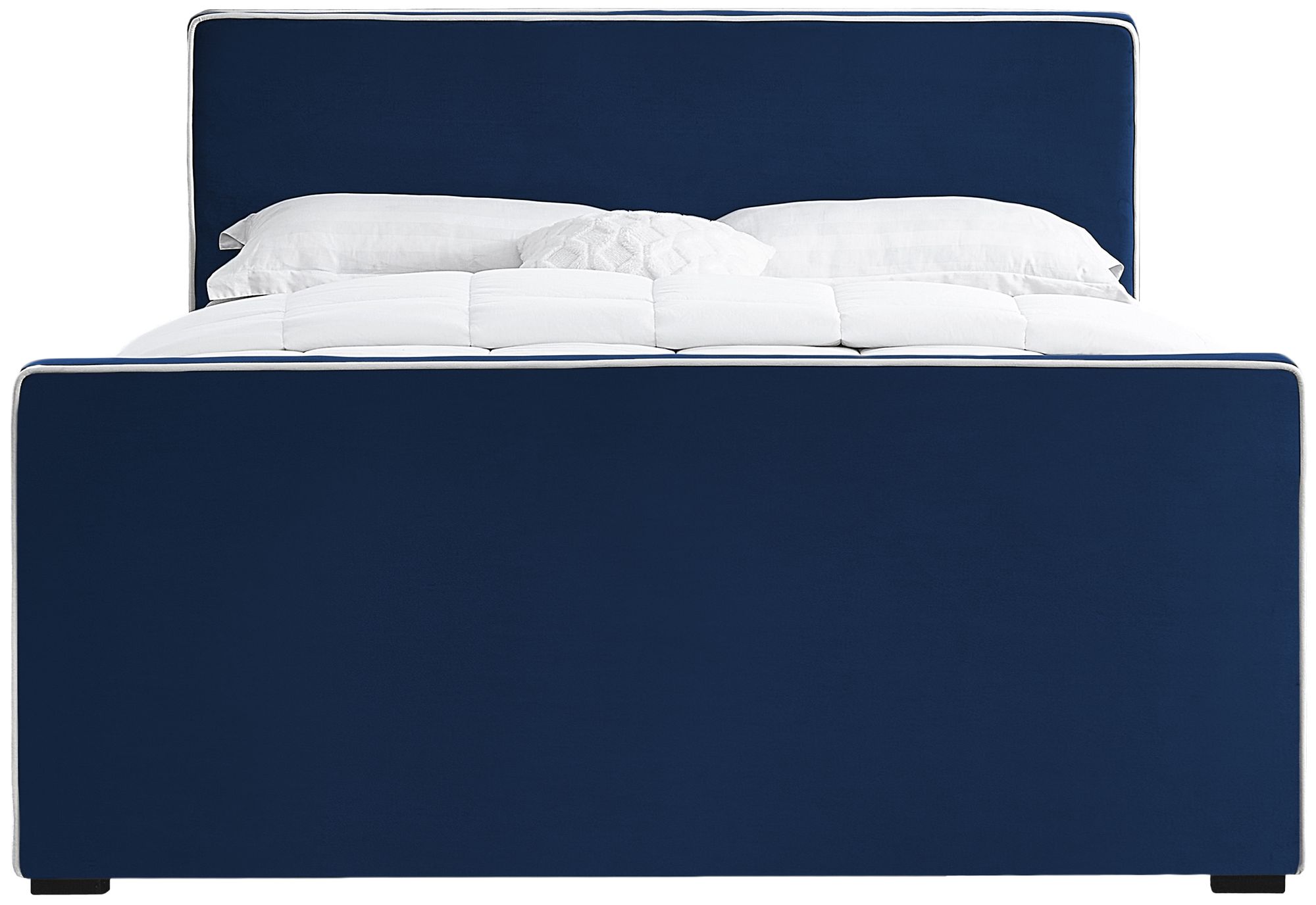 Dillard Velvet King Size Bed