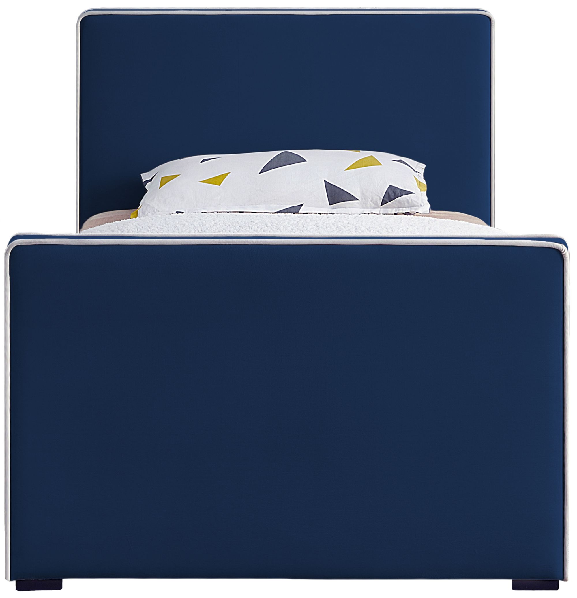 Dillard Velvet Twin Size Bed