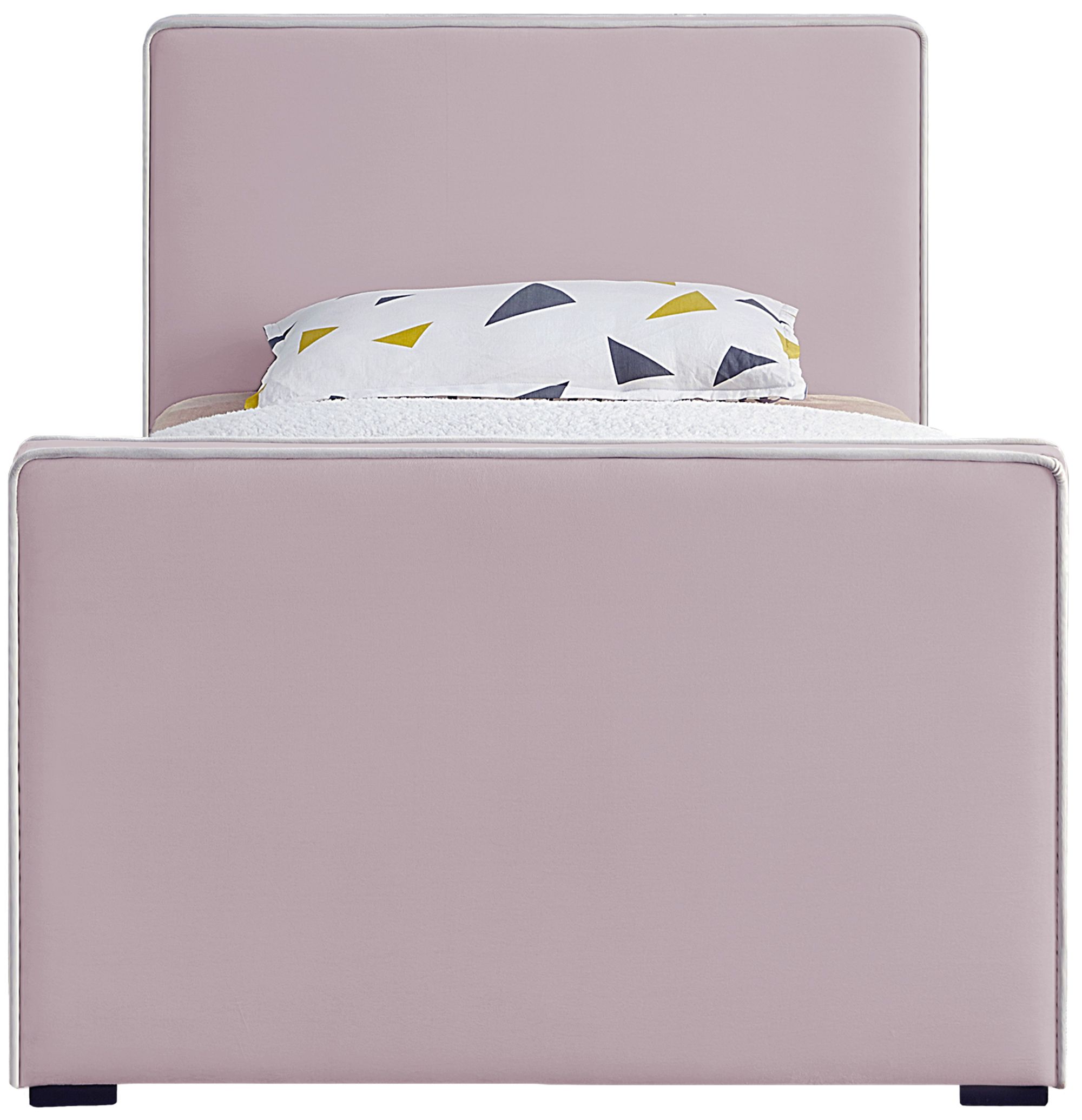 Dillard Velvet Twin Size Bed