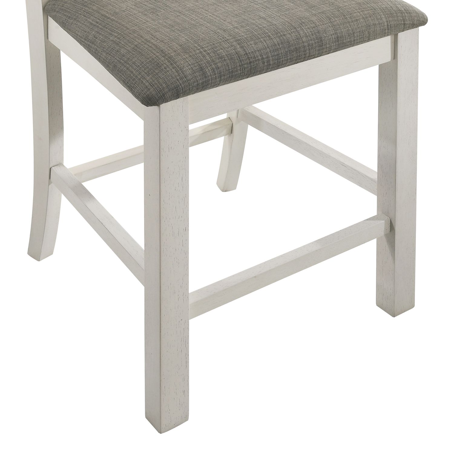 Brook Bay Rectangular Wood Opt Extendable Gathering Trestle Dining Room Set