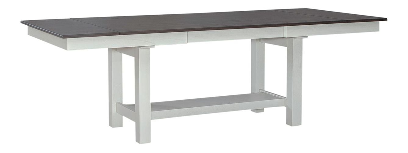 Brook Bay Extendable Trestle Dining Set | Liberty Furniture