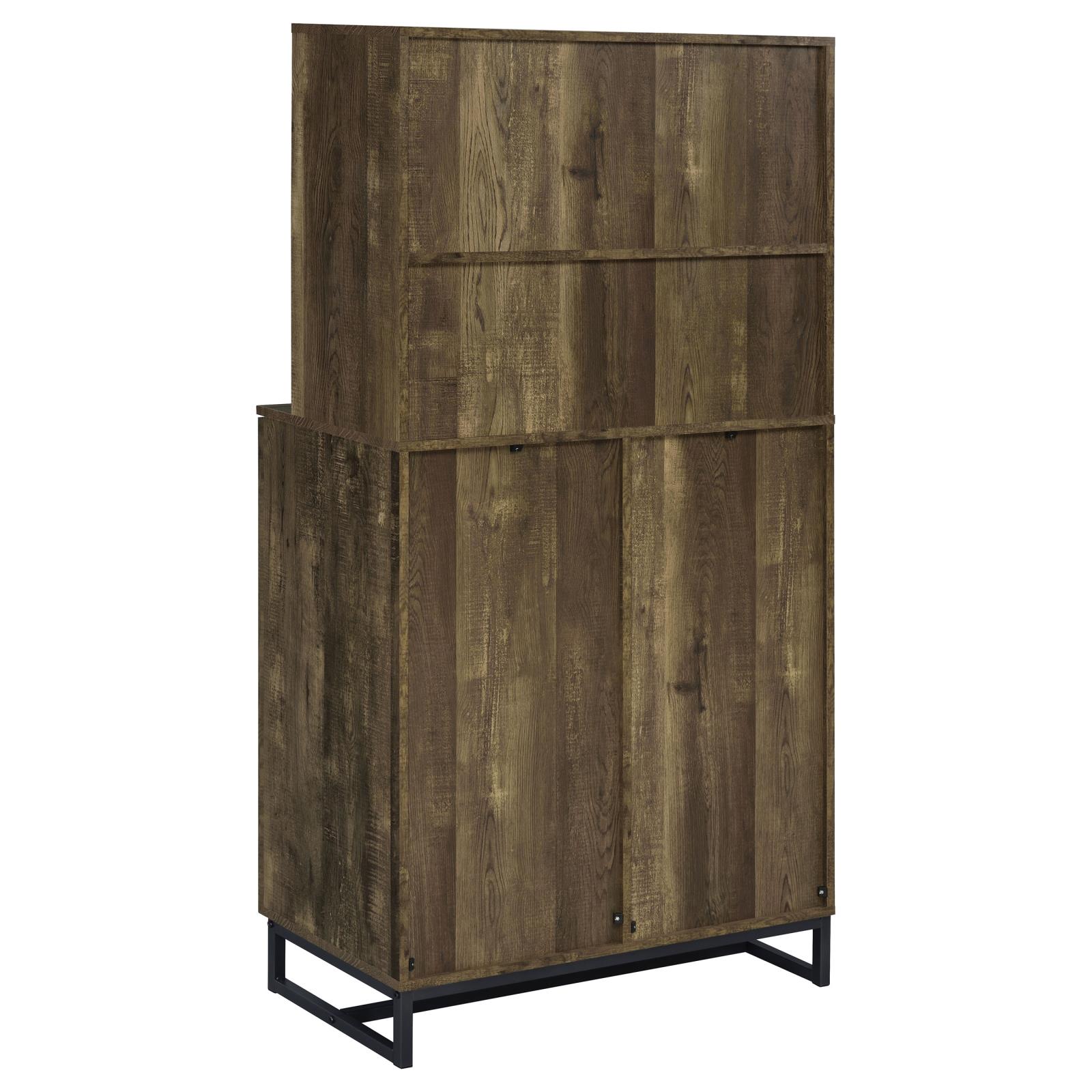 Mendoza 2-door Wood Veneer Wine Cabinet