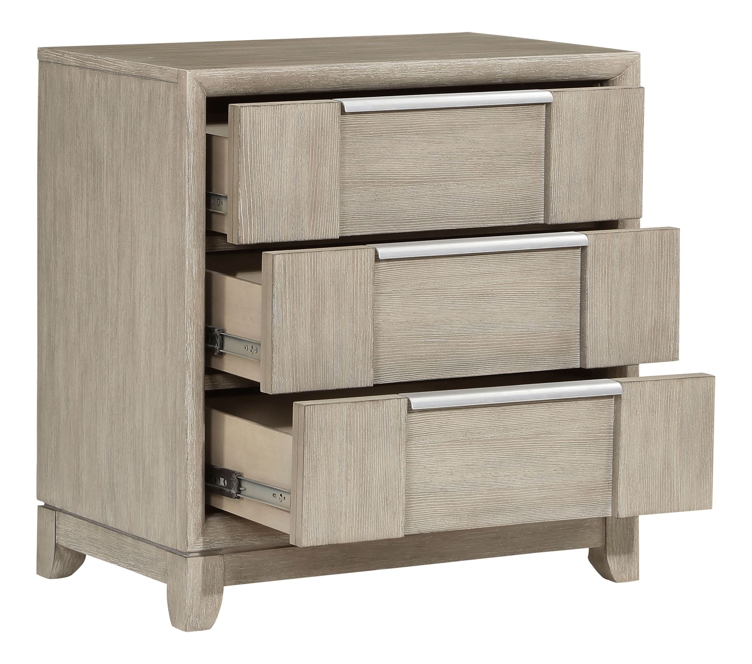 McKewen Polyester/Wood Storage Platform Bedroom Set