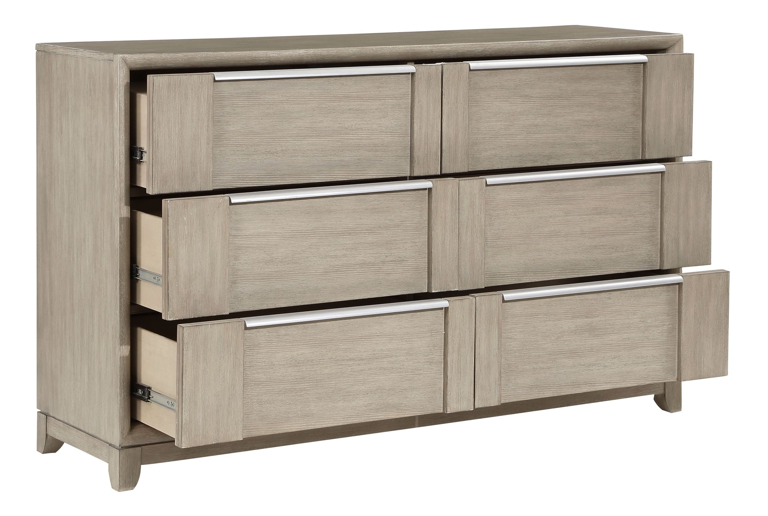 McKewen Polyester/Wood Storage Platform Bedroom Set