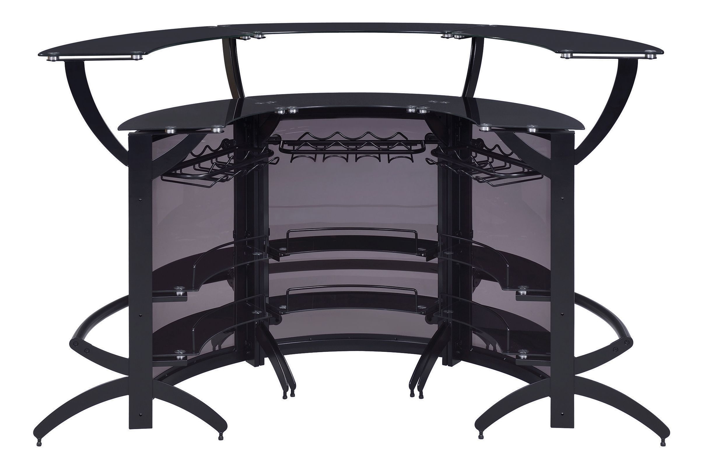 Dallas 3-Piece Curved Bar Unit