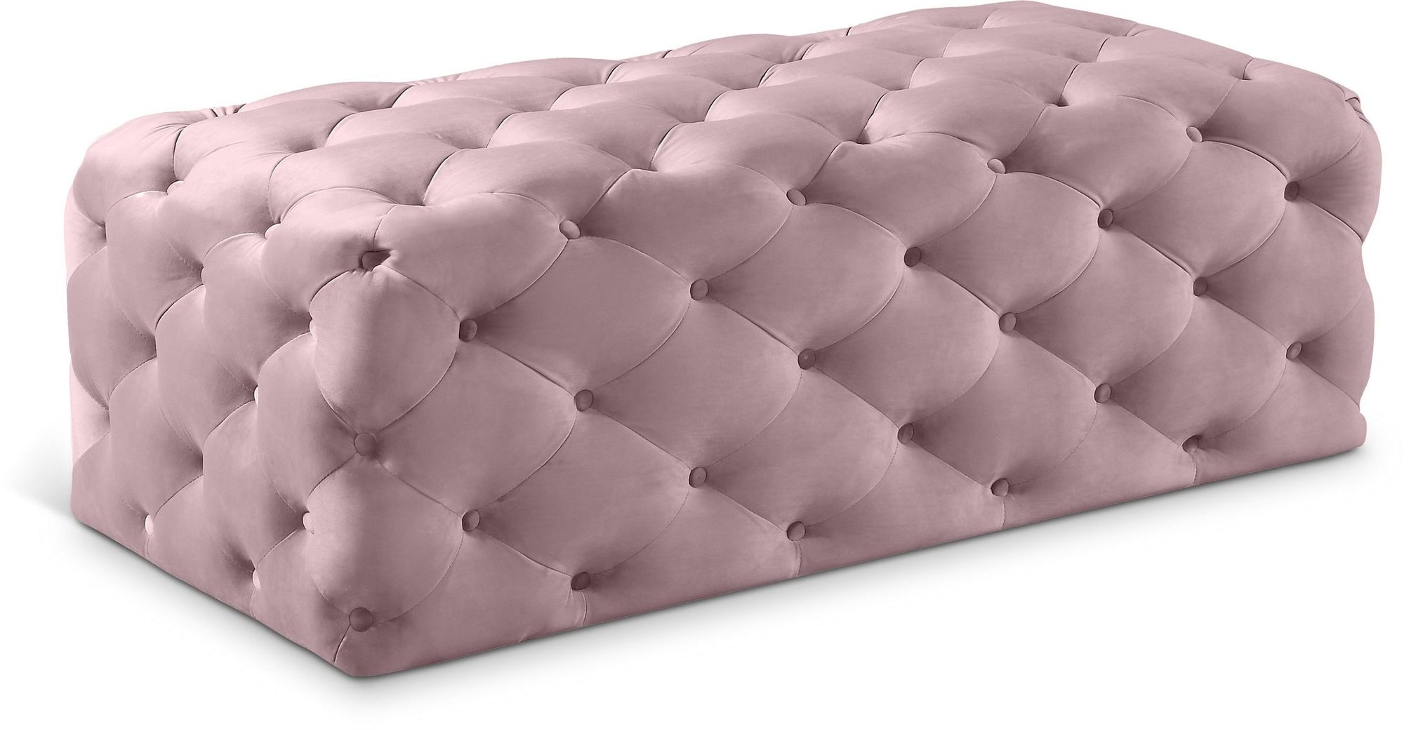 Casey Velvet Ottoman/Bench