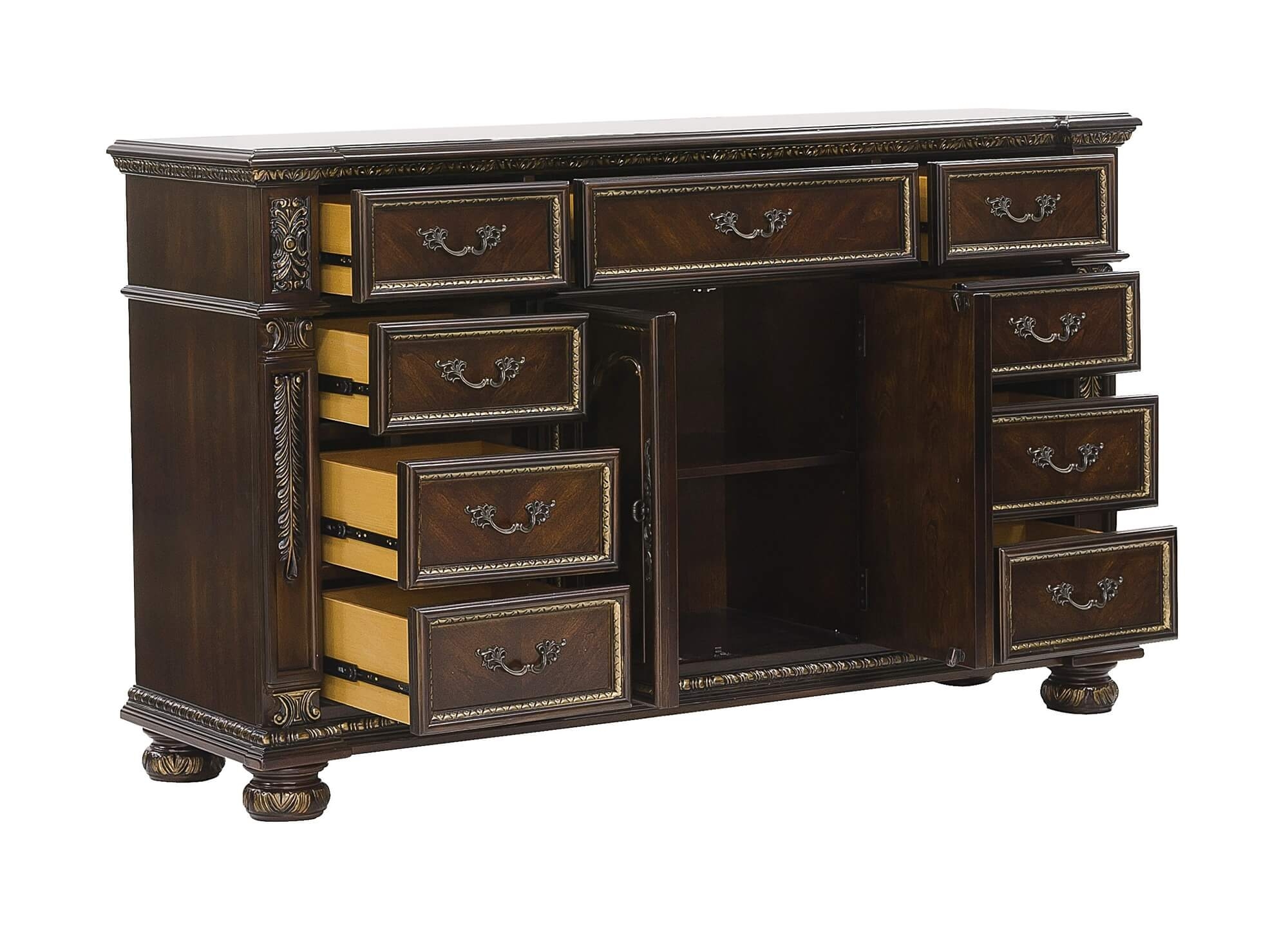 Catalonia Wood/Wood Veneer Dresser