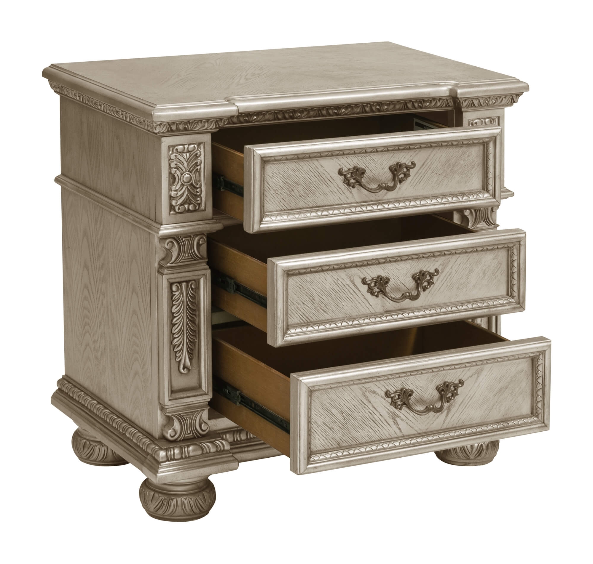 Catalonia Wood/Wood Veneer Panel Bedroom Set