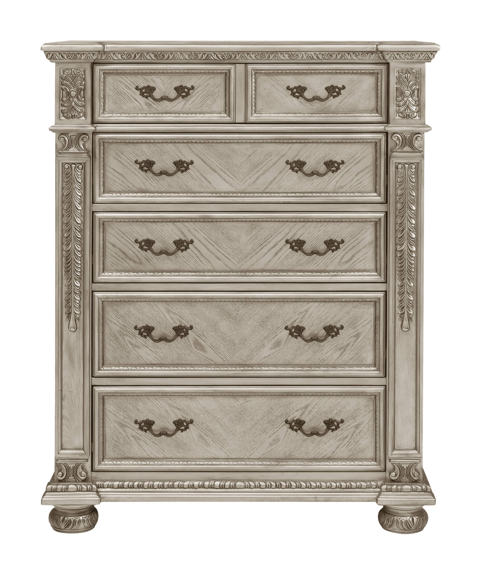 Catalonia Wood/Wood Veneer Panel Bedroom Set