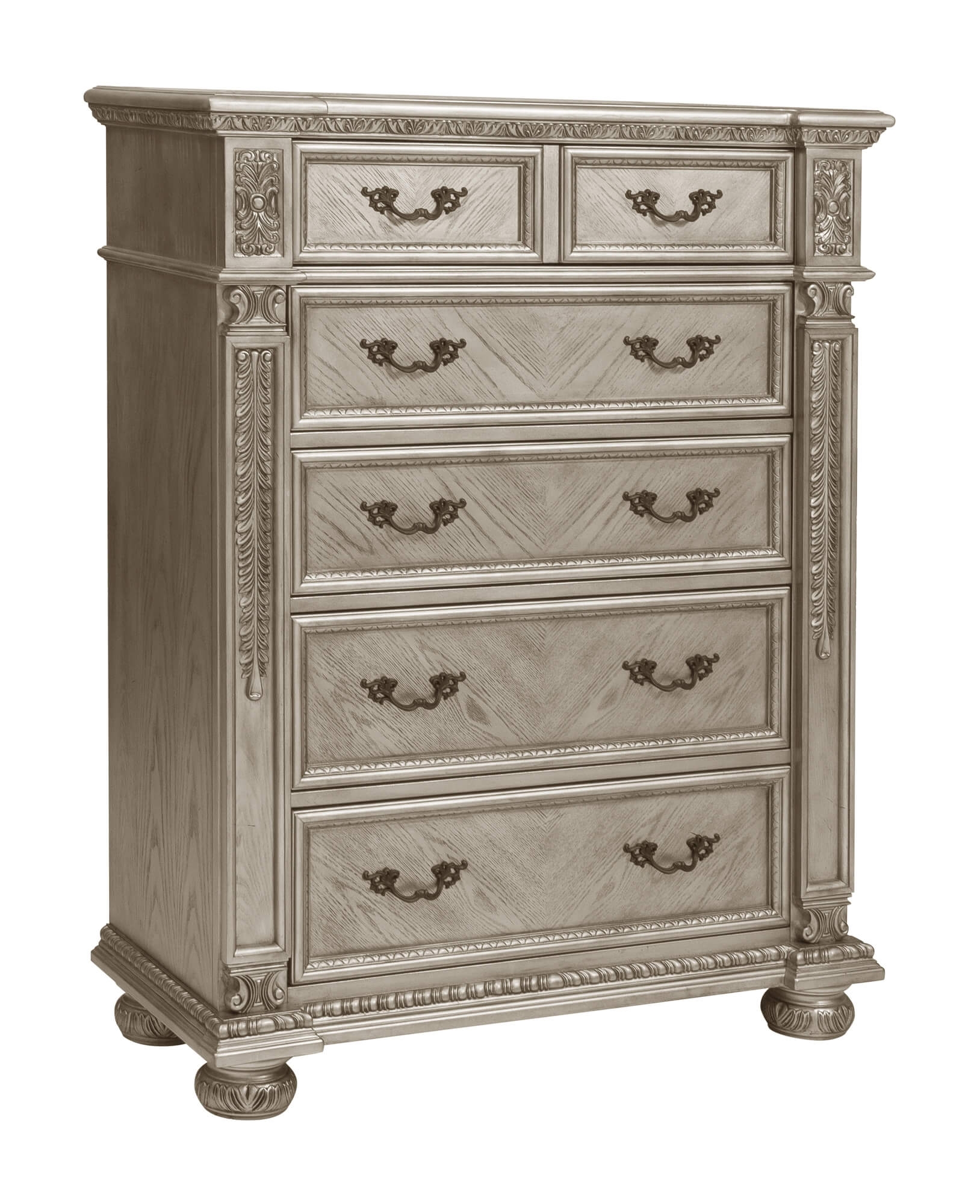 Catalonia Wood/Wood Veneer Panel Bedroom Set