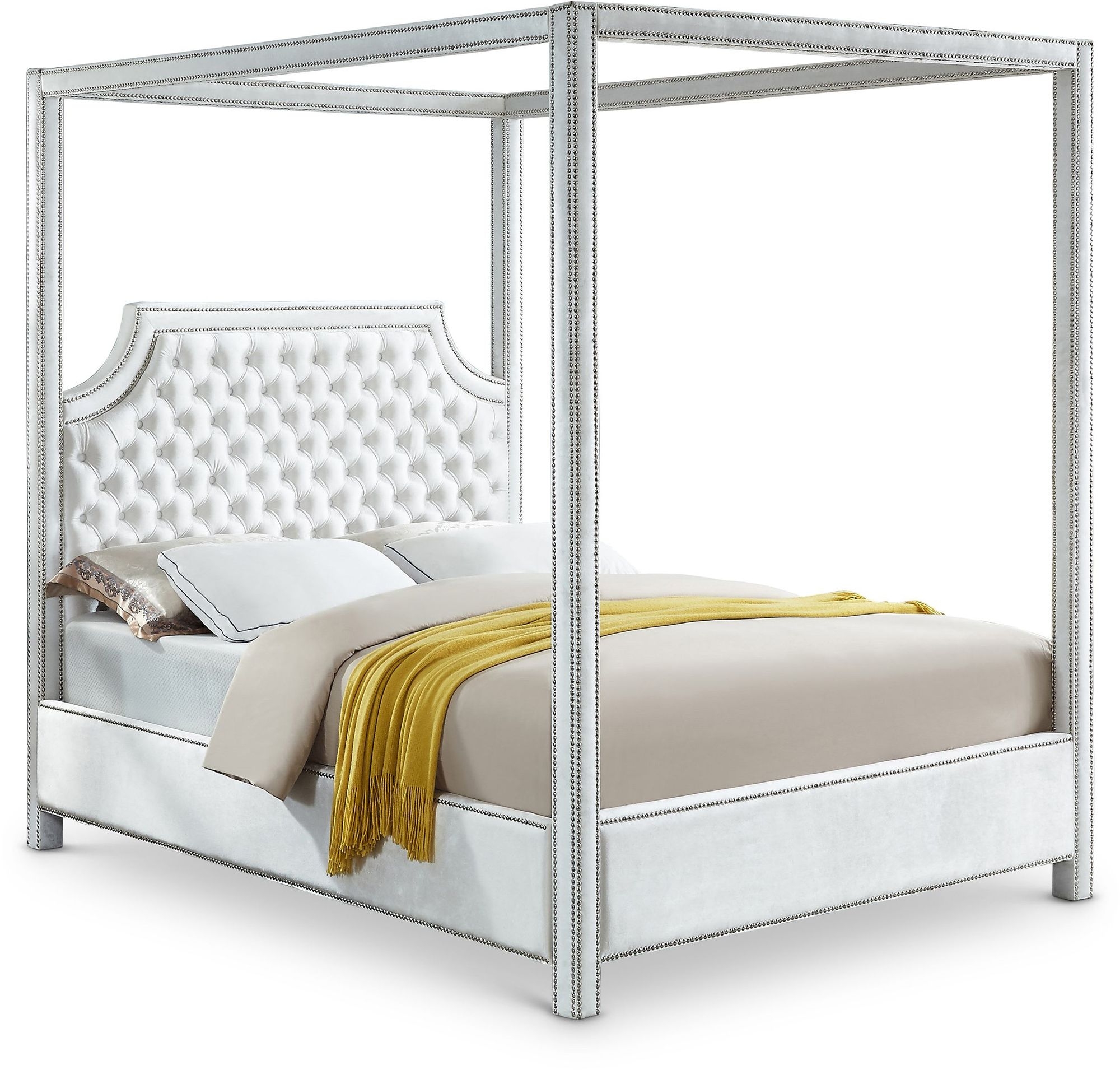 Rowan Velvet Bed