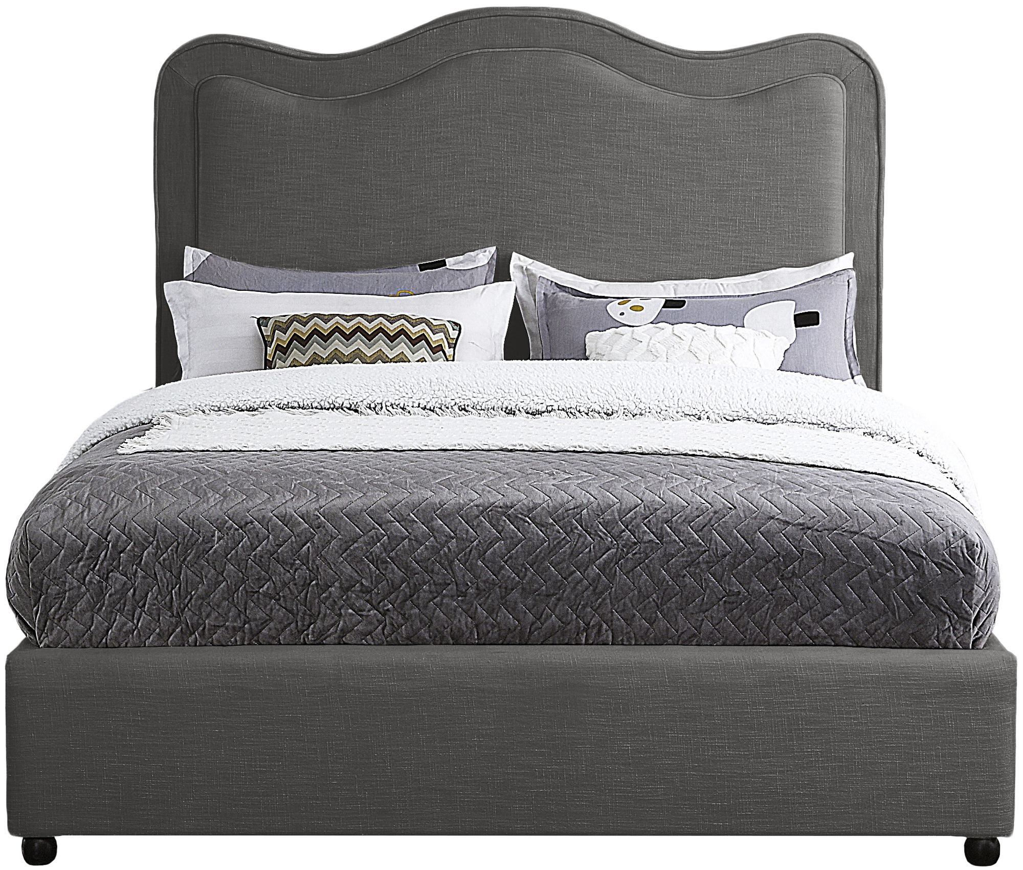 Felix Linen Fabric Bed