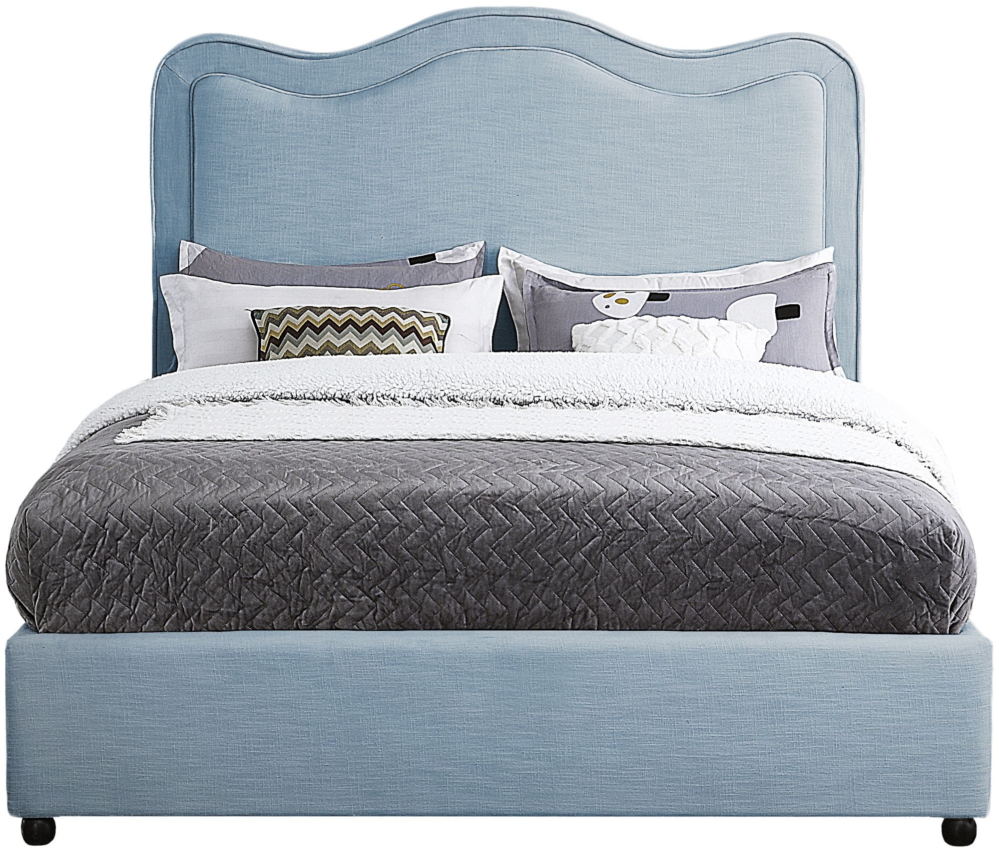 Felix Linen Fabric Bed