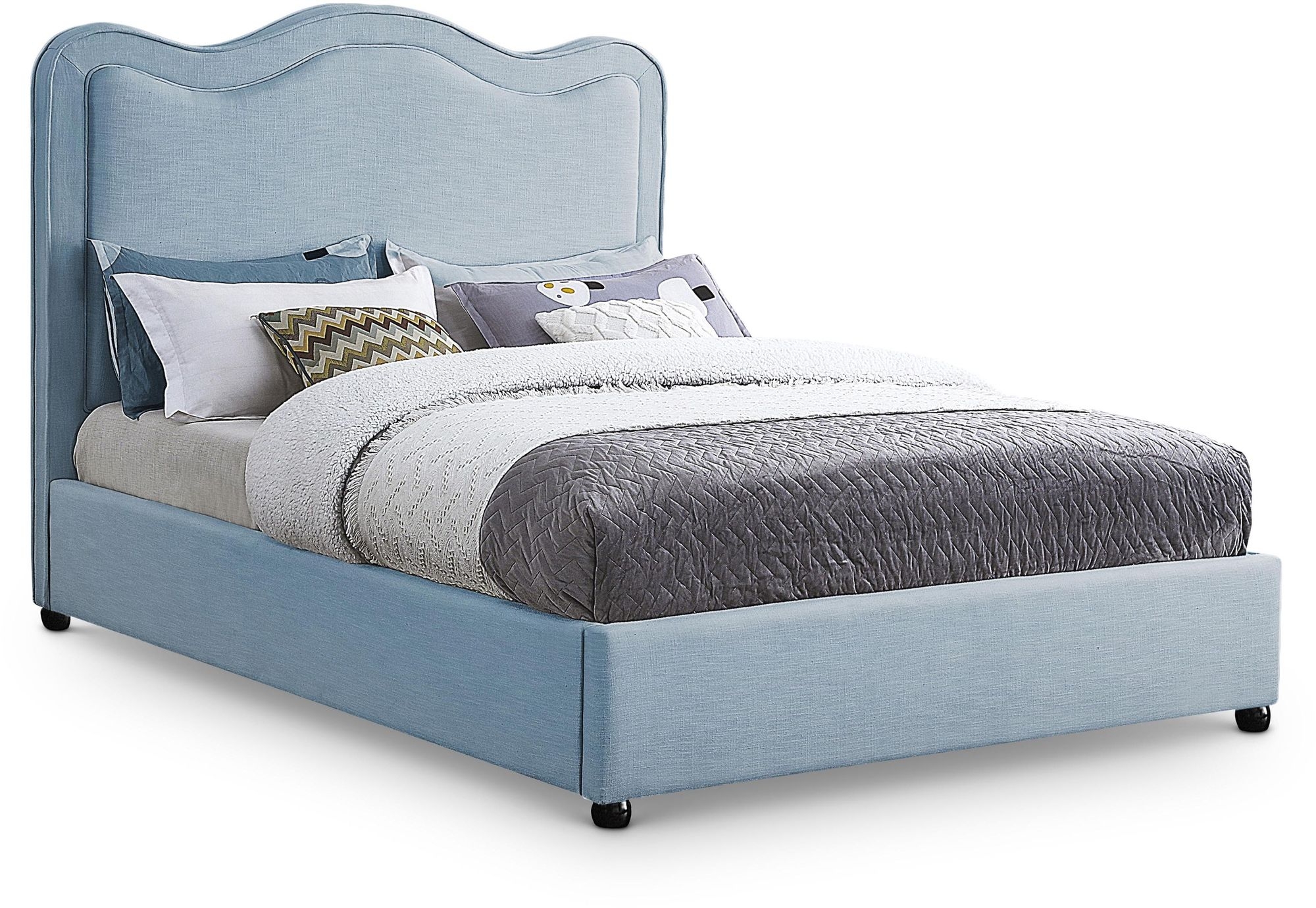 Felix Linen Fabric Bed