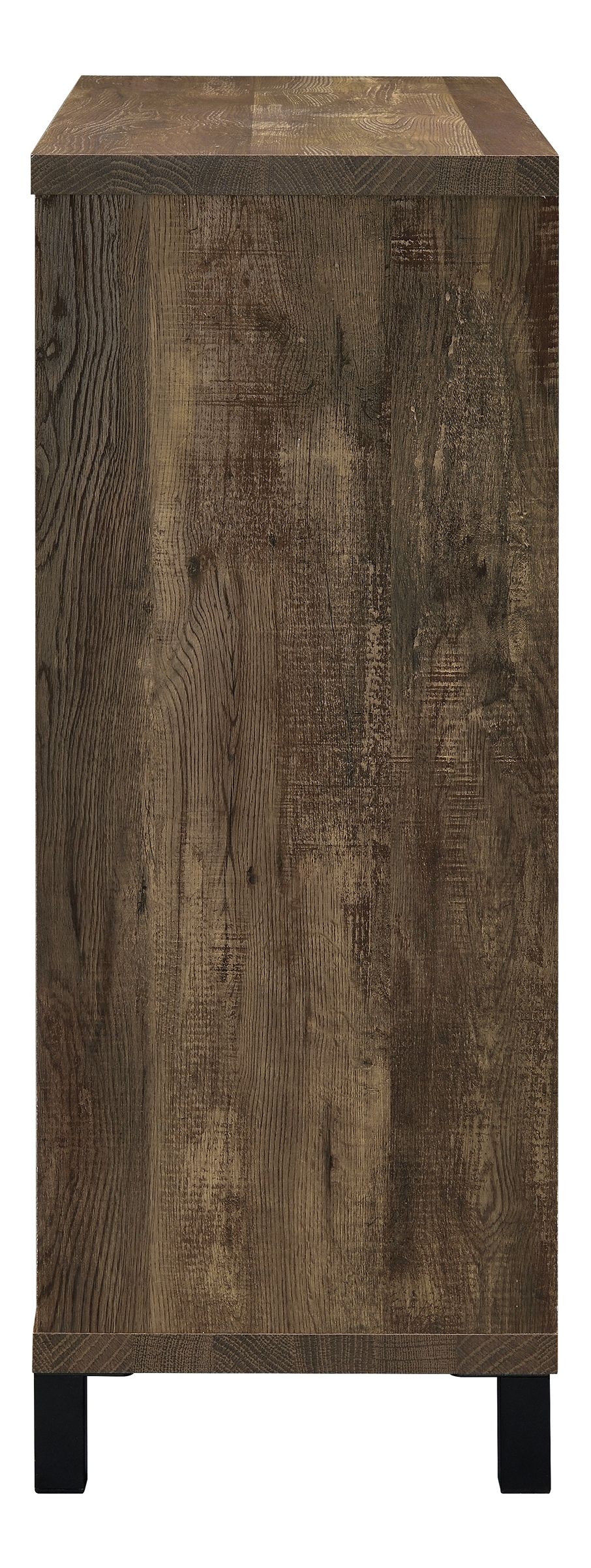 Arlington Wood Veneer Bar Cabinet with Sliding Door