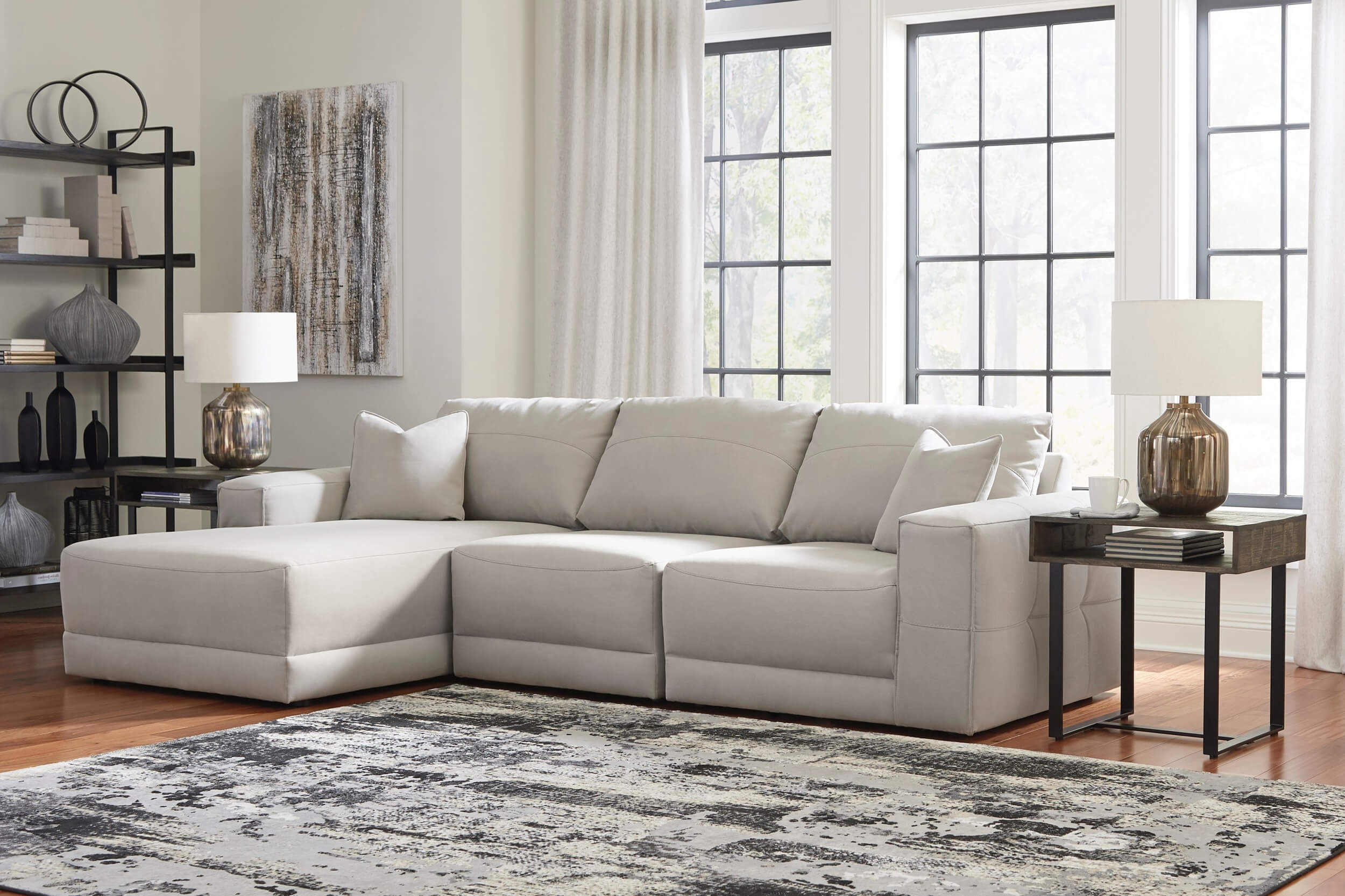 Living Room Next-Gen Gaucho 3-Piece Sectional Sofa