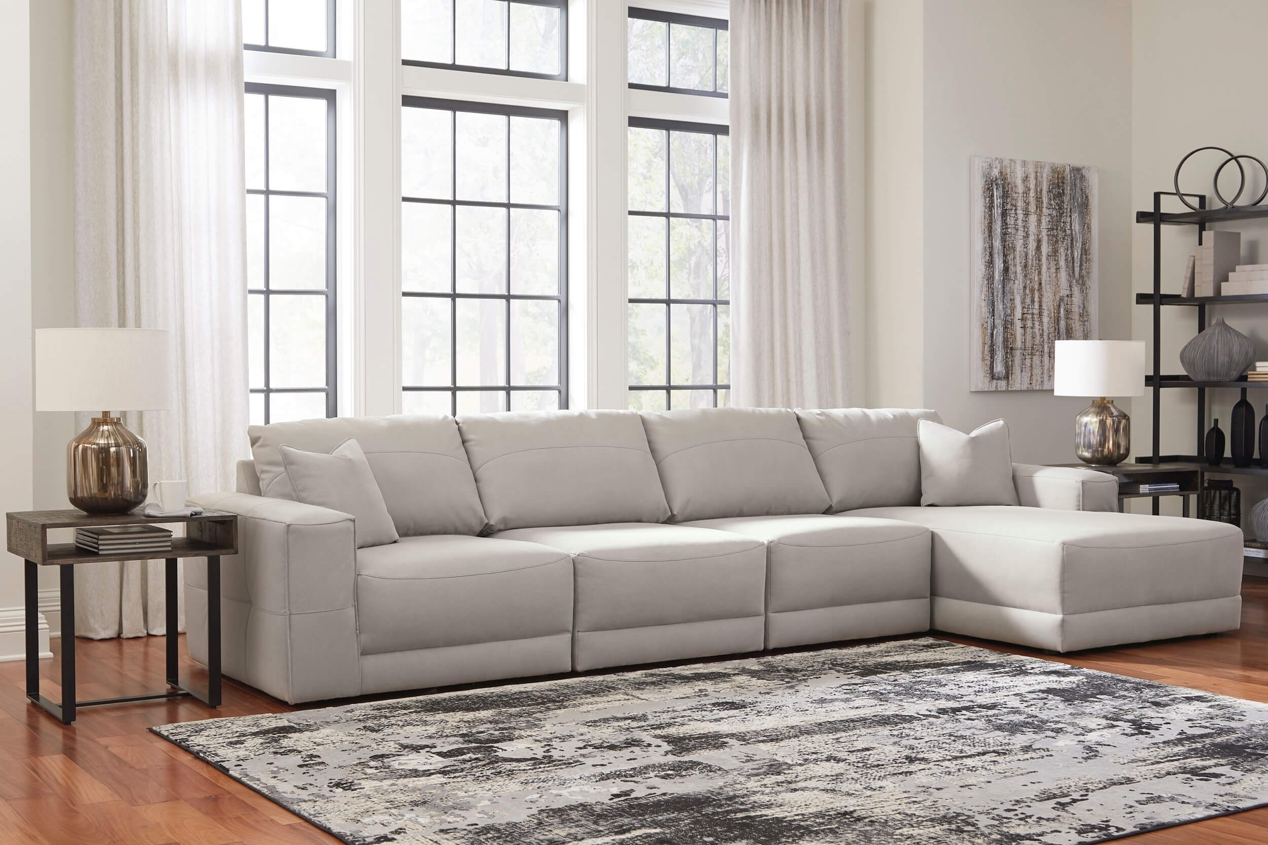 Living Room Next-Gen Gaucho 4-Piece Sectional Sofa
