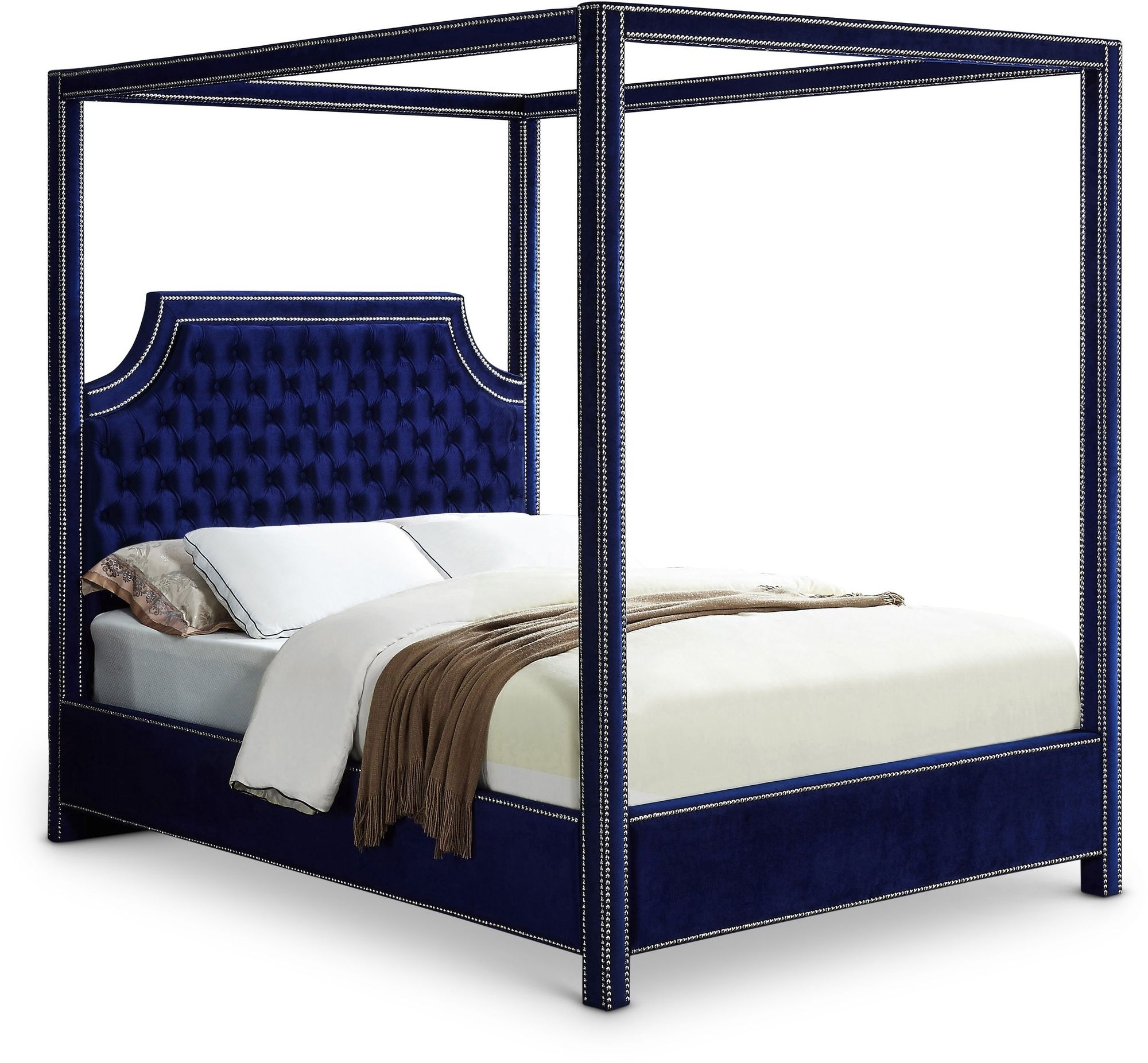 Rowan Velvet Bed