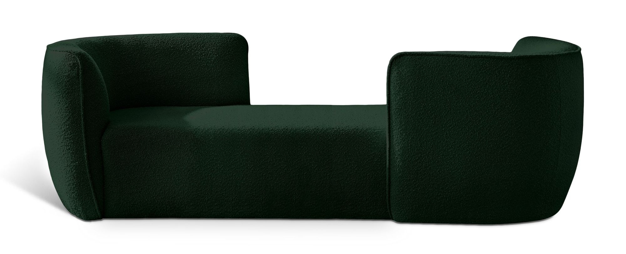 Hilton Boucle Fabric Chaise Lounge