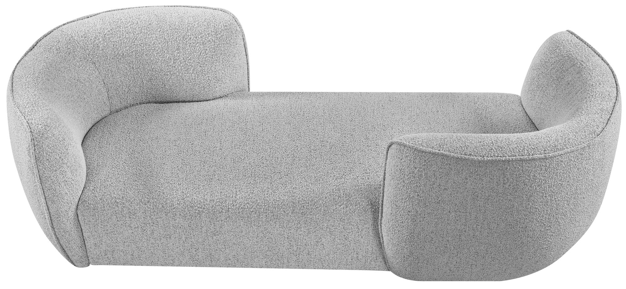 Hilton Boucle Fabric Chaise Lounge