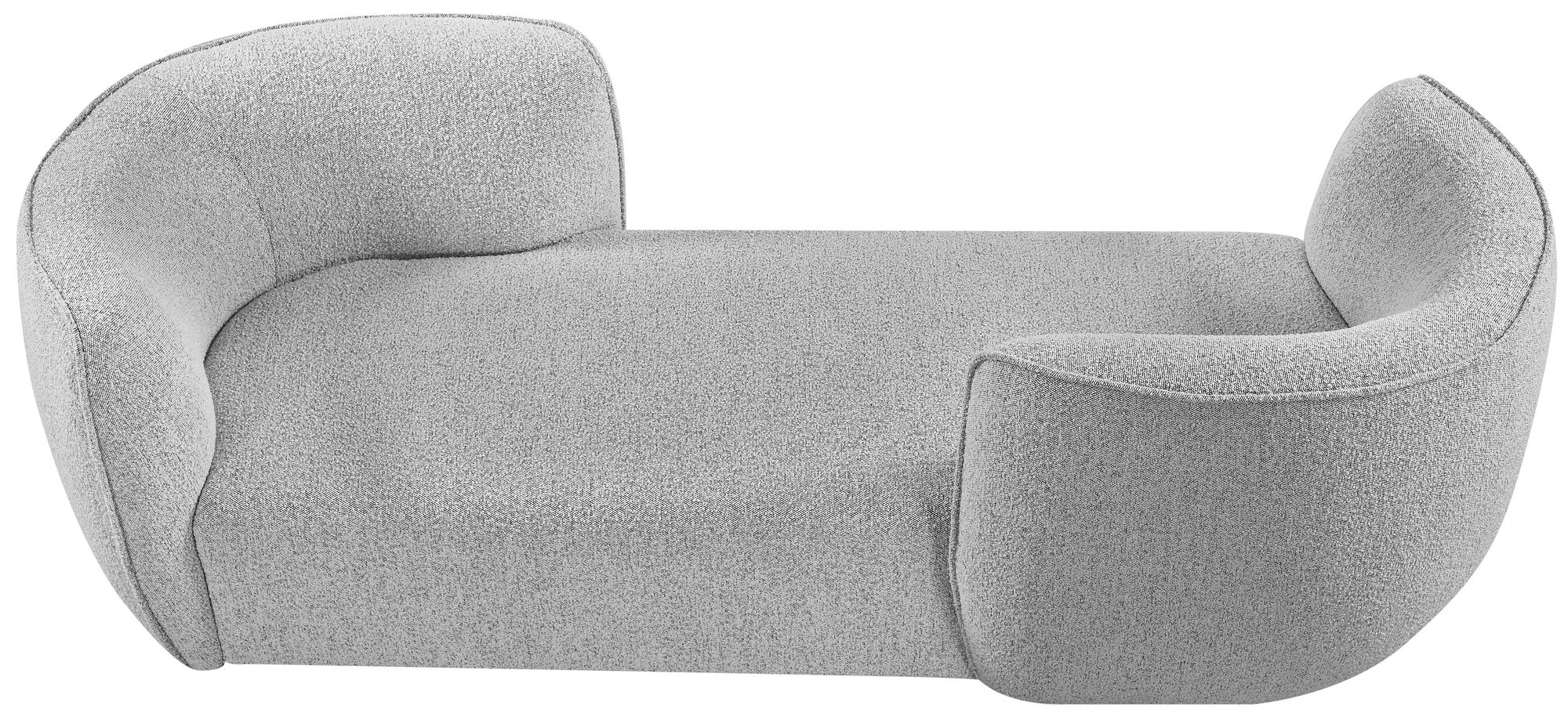 Hilton Boucle Fabric Chaise Lounge