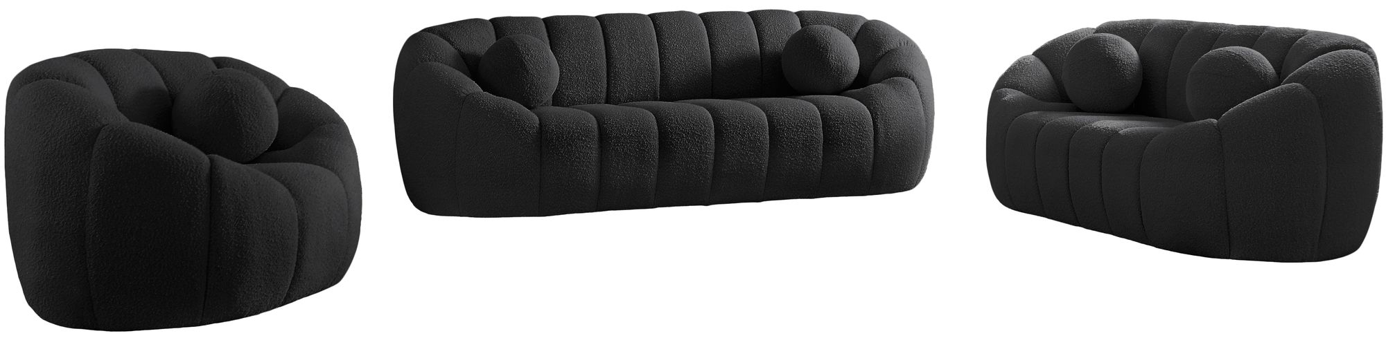 Elijah Boucle Fabric Chair