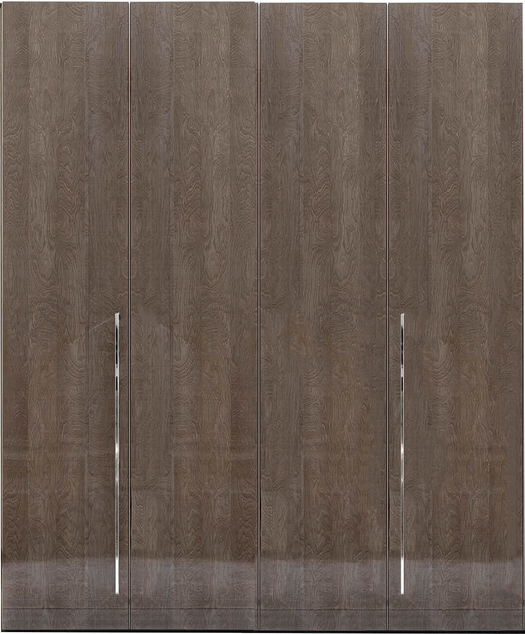 Platinum Legno Wood/LED Platform Bedroom Set
