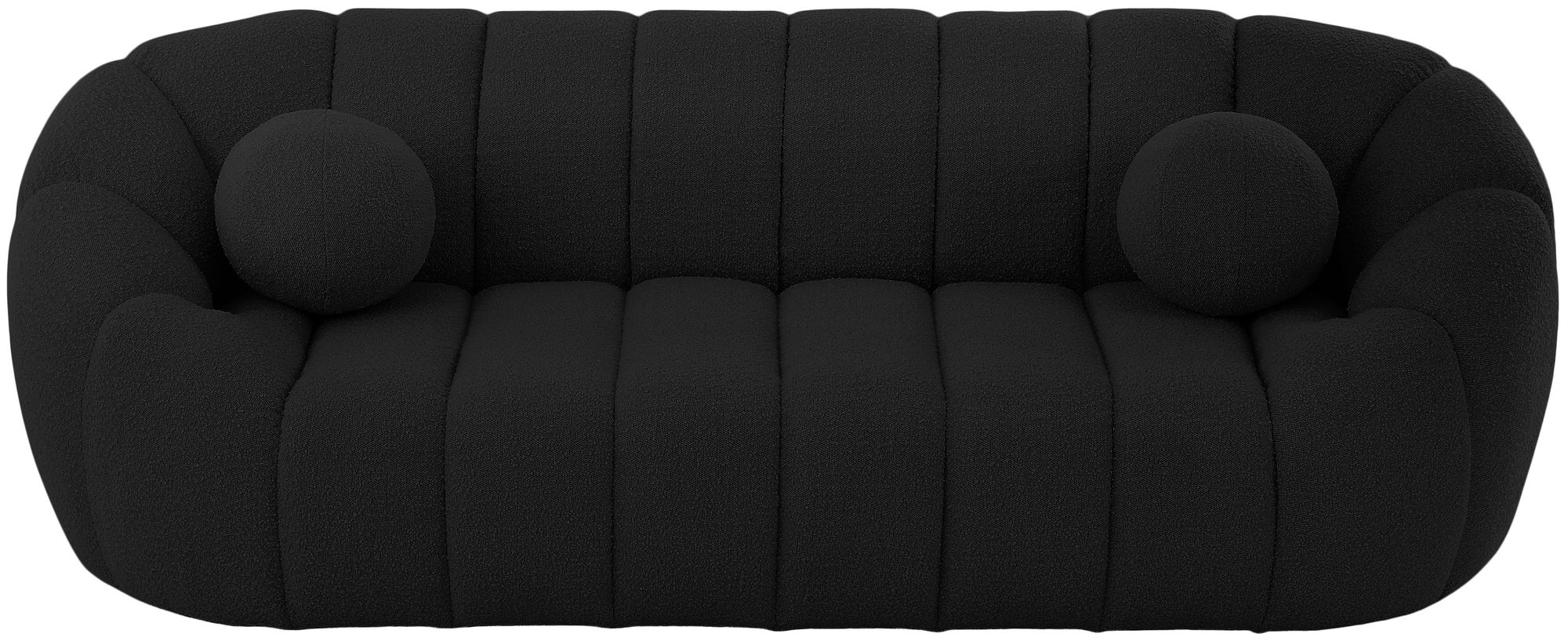 Elijah Boucle Fabric Sofa