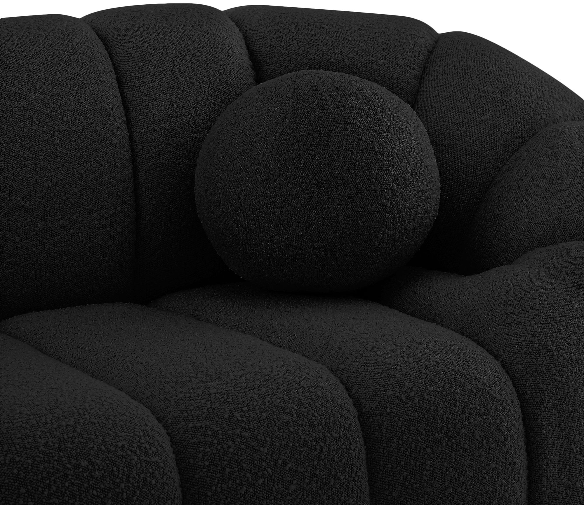 Elijah Boucle Fabric Sofa