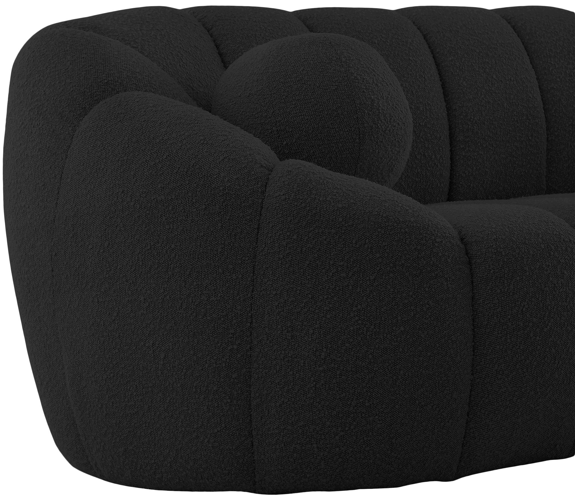 Elijah Boucle Fabric Sofa