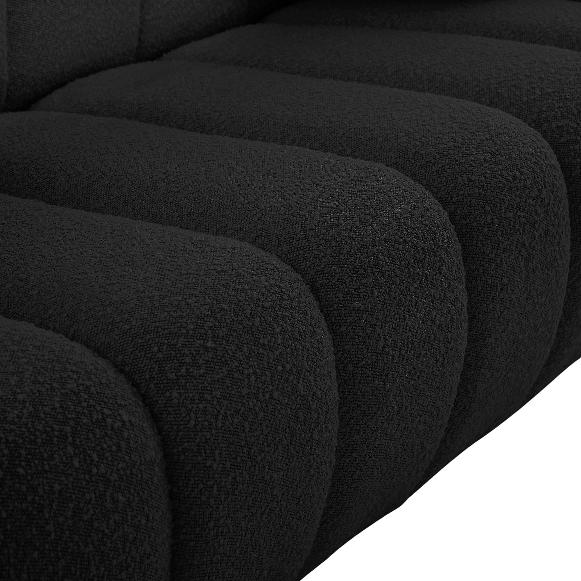 Elijah Boucle Fabric Sofa