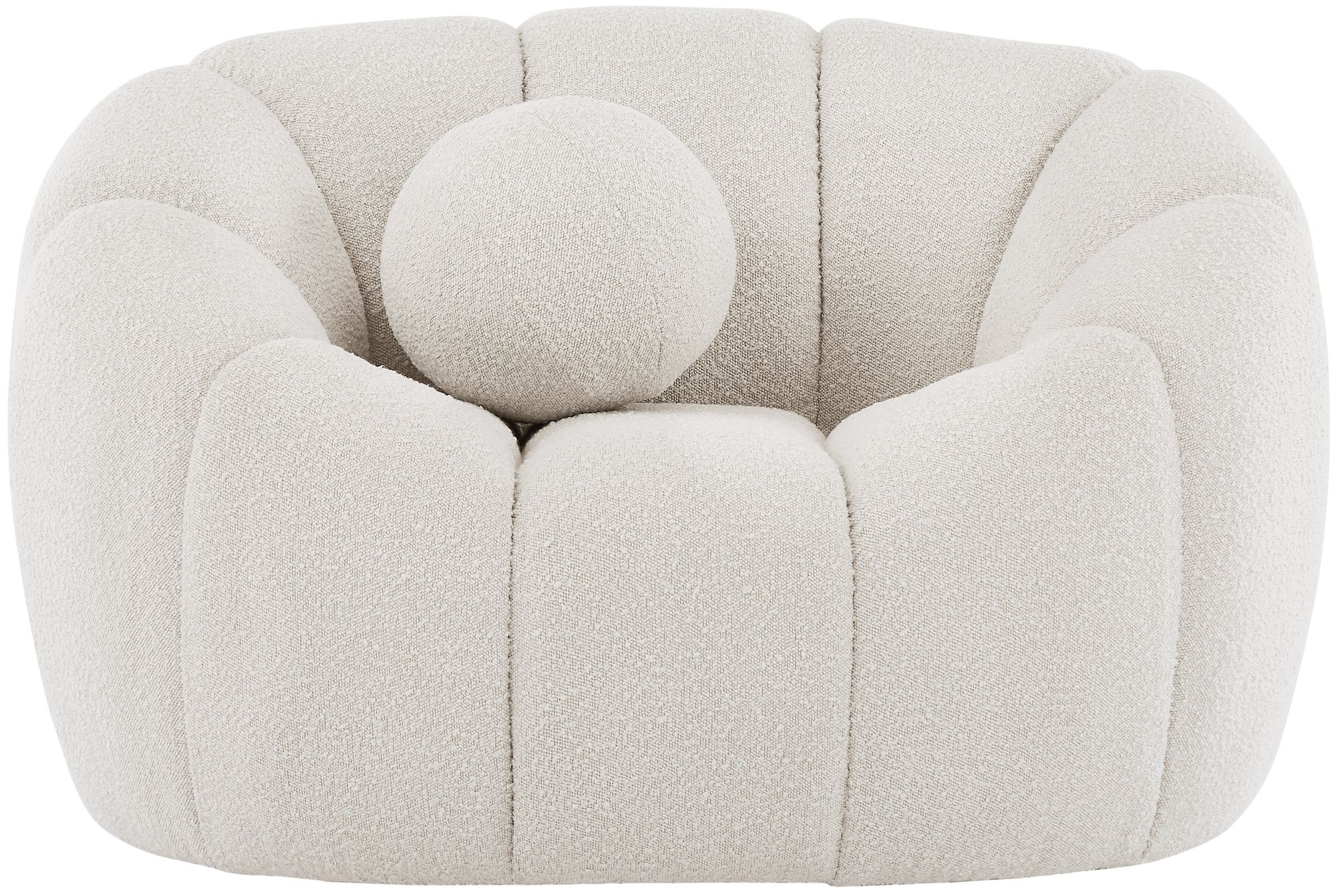 Elijah Boucle Fabric Chair