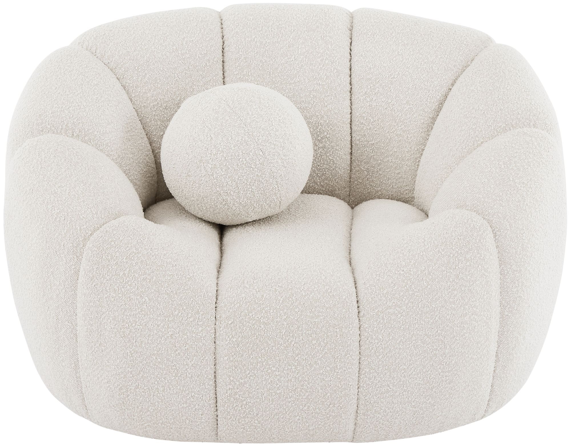 Elijah Boucle Fabric Chair