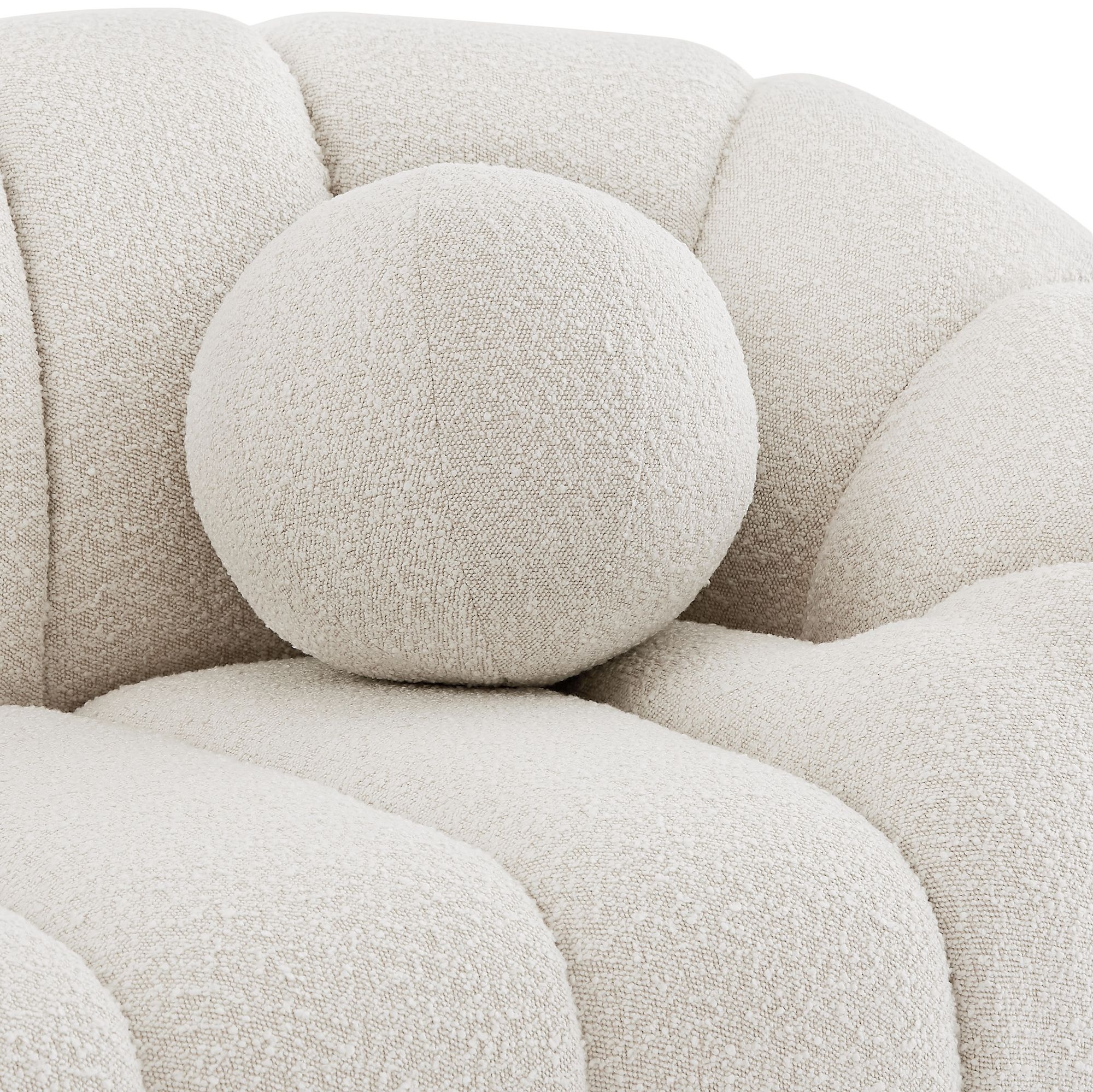 Elijah Boucle Fabric Chair
