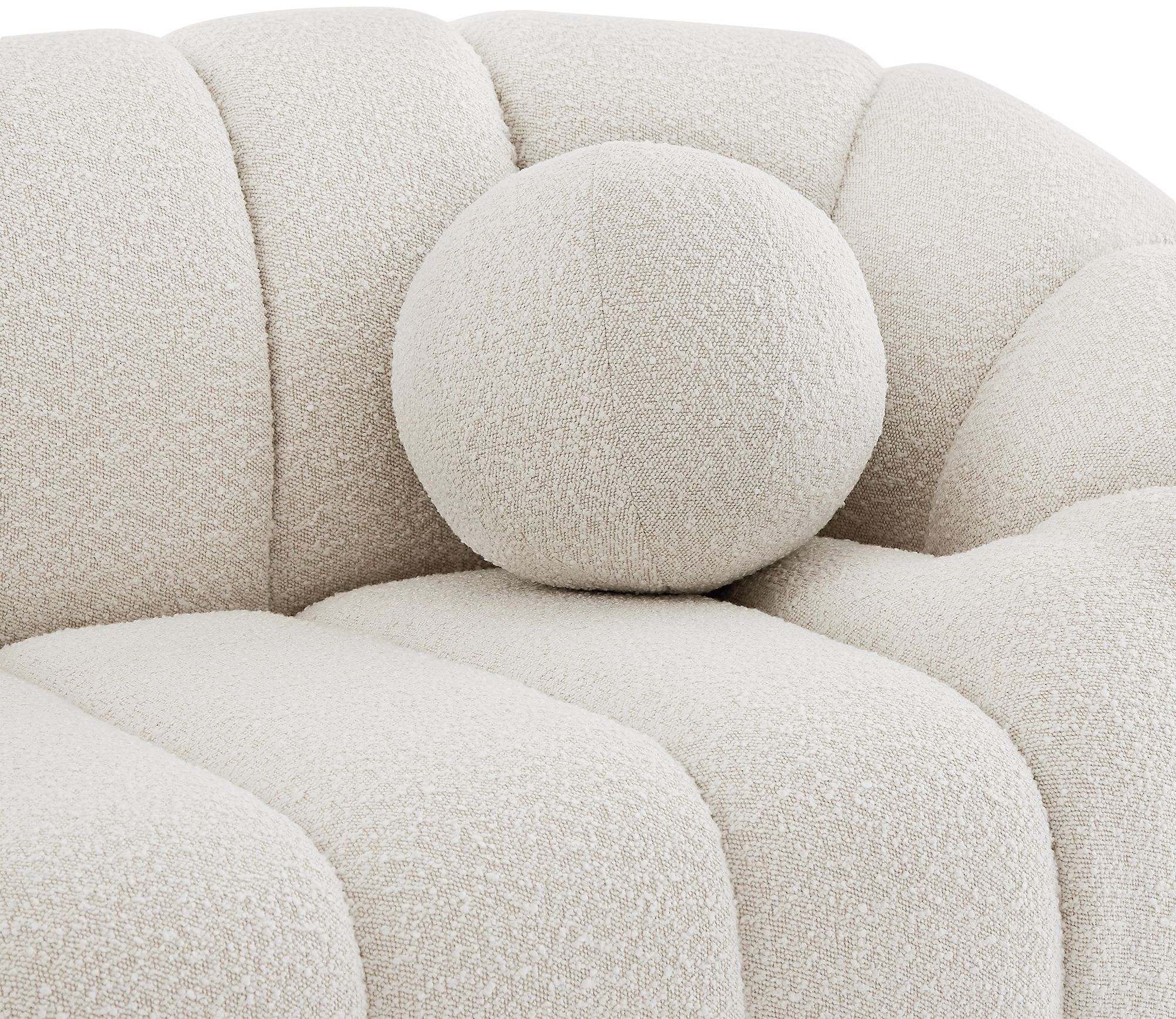 Elijah Boucle Fabric Loveseat