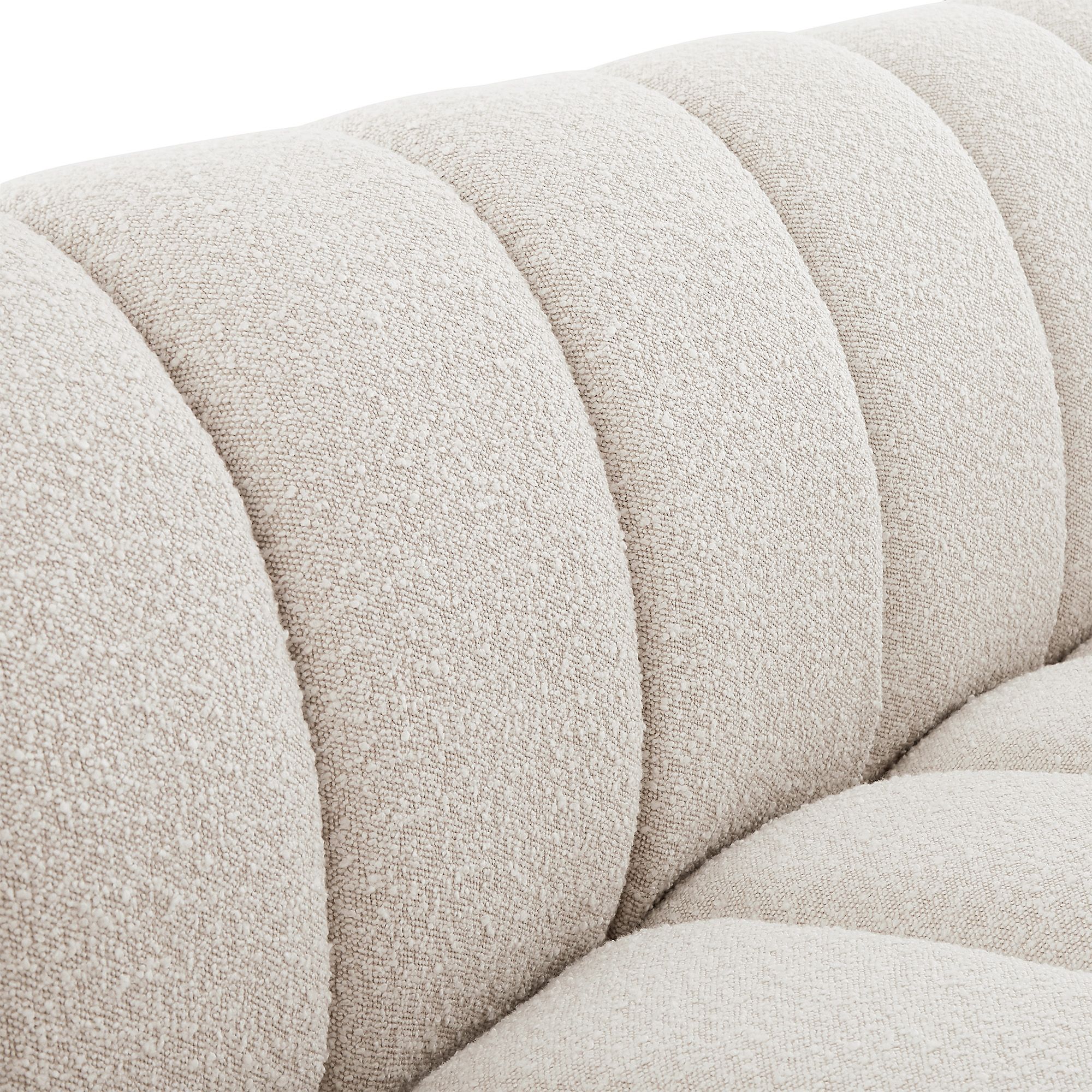Elijah Boucle Fabric Loveseat