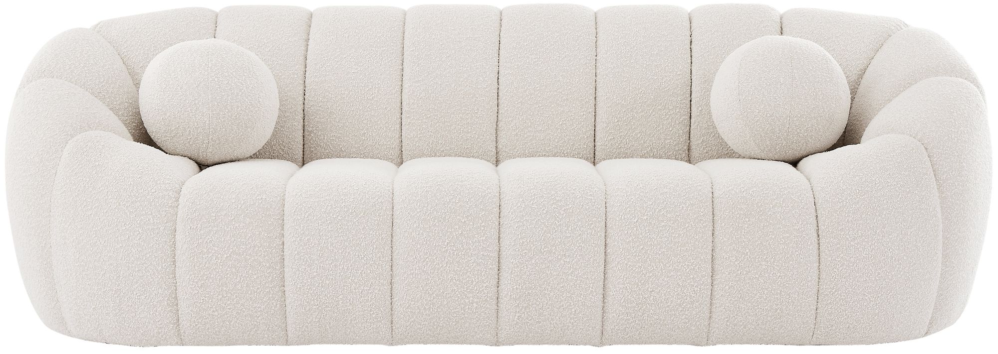 Elijah Boucle Fabric Sofa