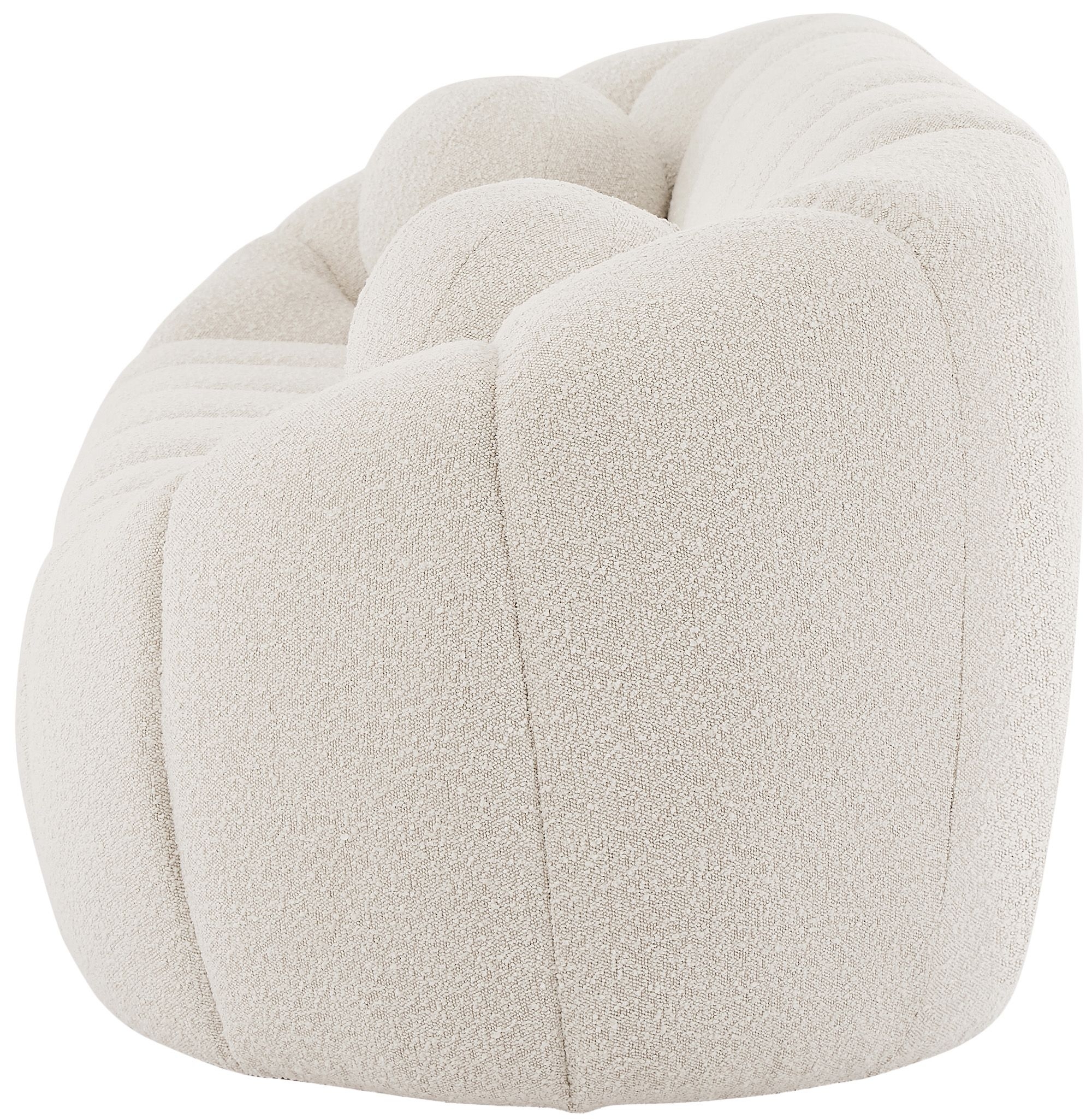 Elijah Boucle Fabric Sofa