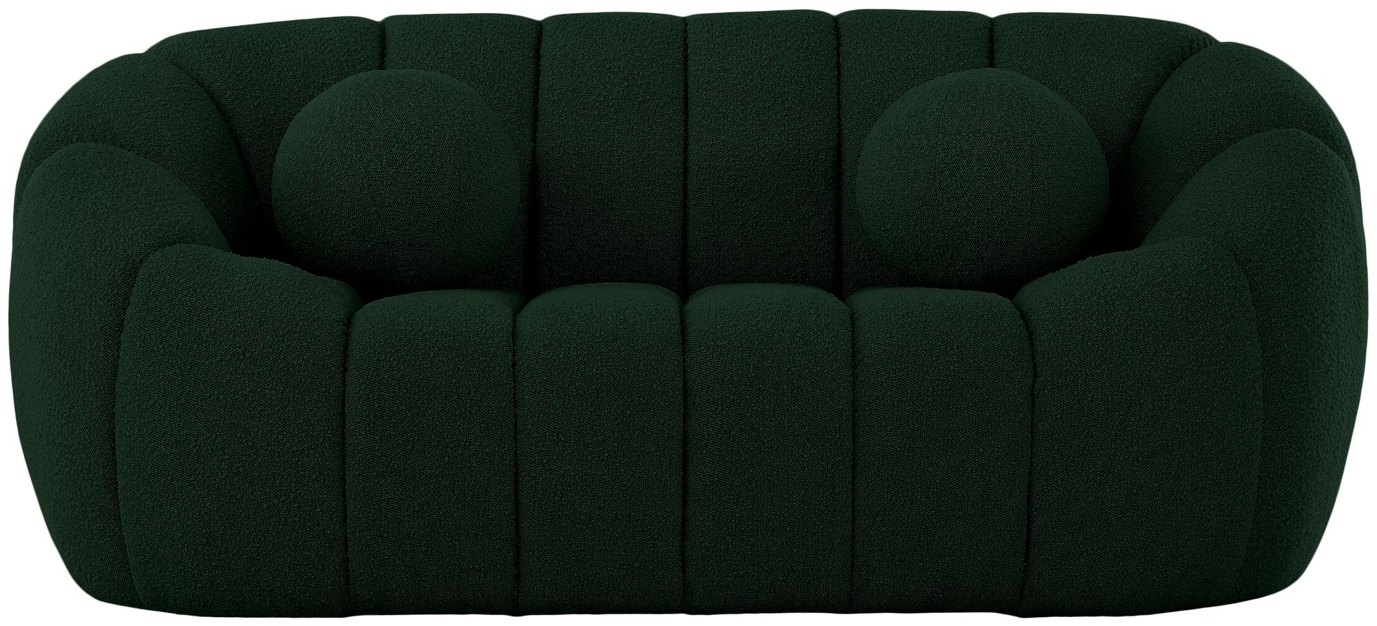 Elijah Boucle Fabric Loveseat