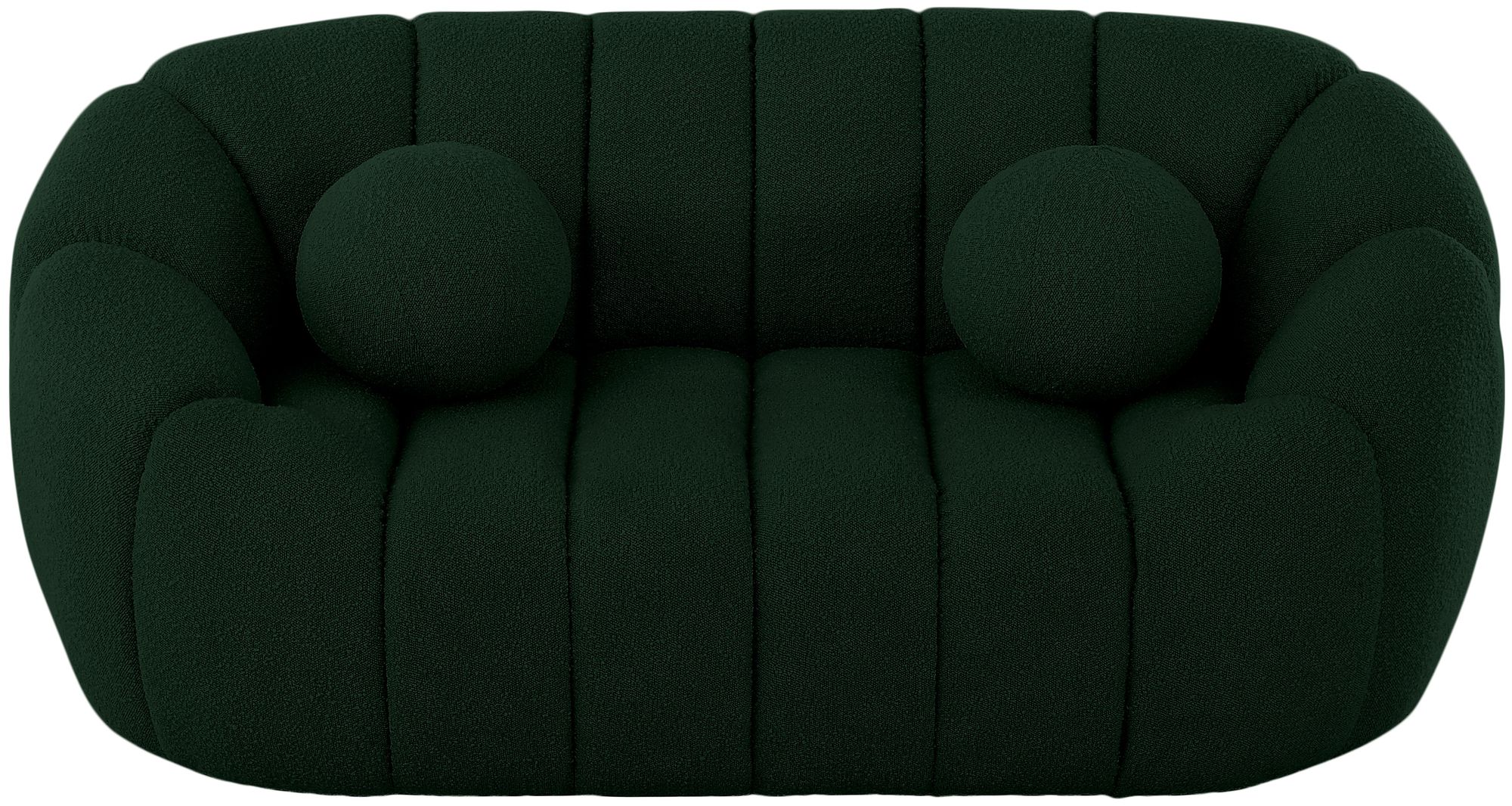Elijah Boucle Fabric Loveseat