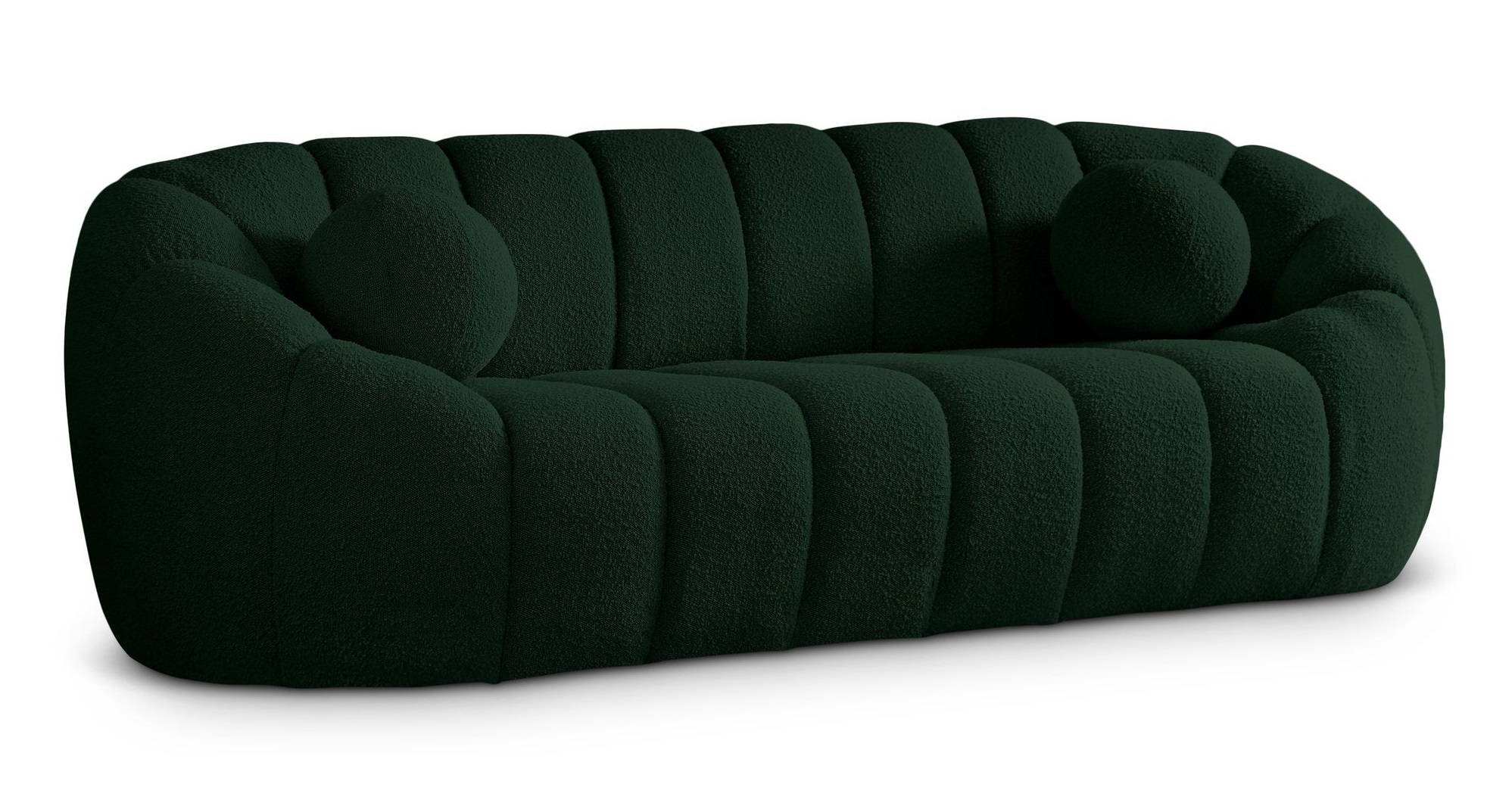 Elijah Boucle Fabric Sofa