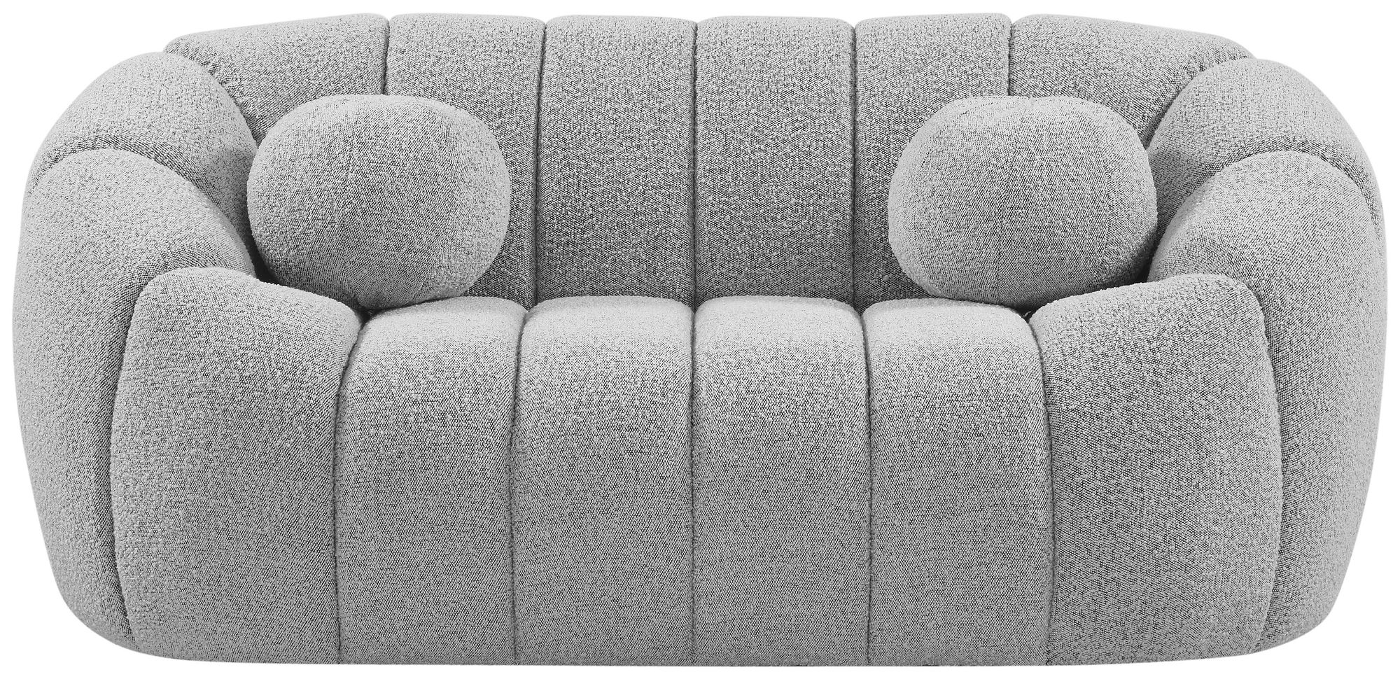 Elijah Boucle Fabric Loveseat